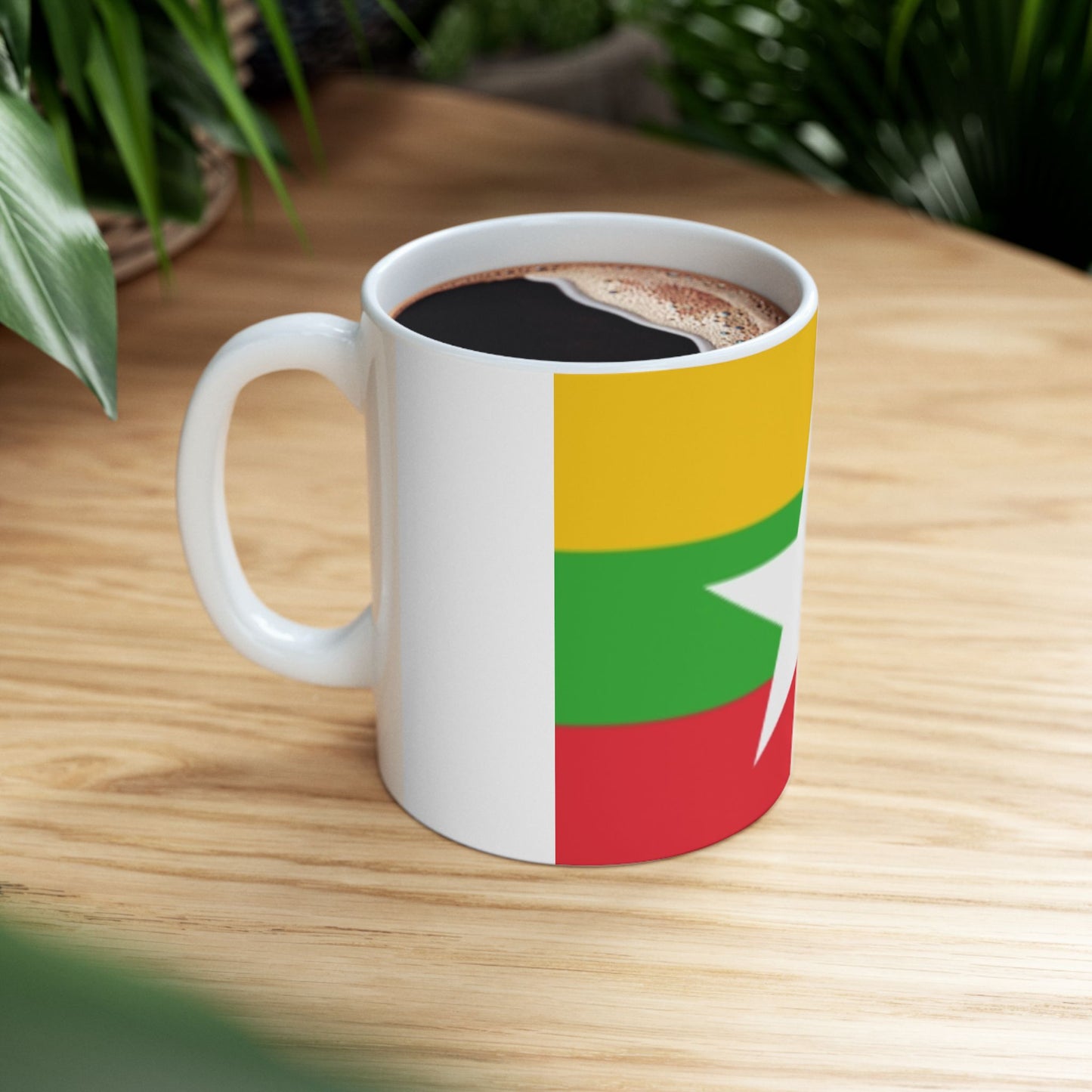 Ceramic Mug, 11oz -- Myanmar