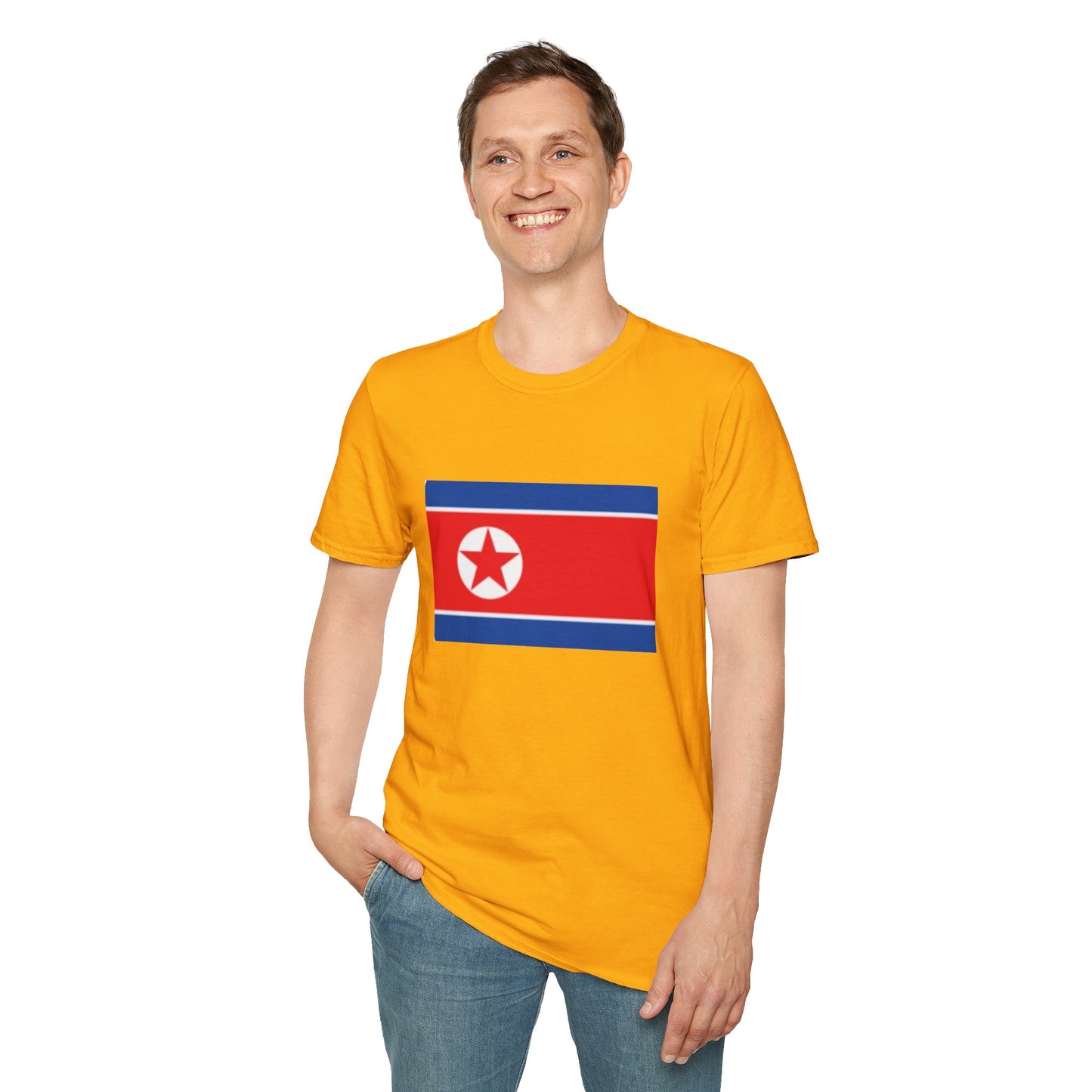 Unisex Softstyle T-Shirt -- North Korea