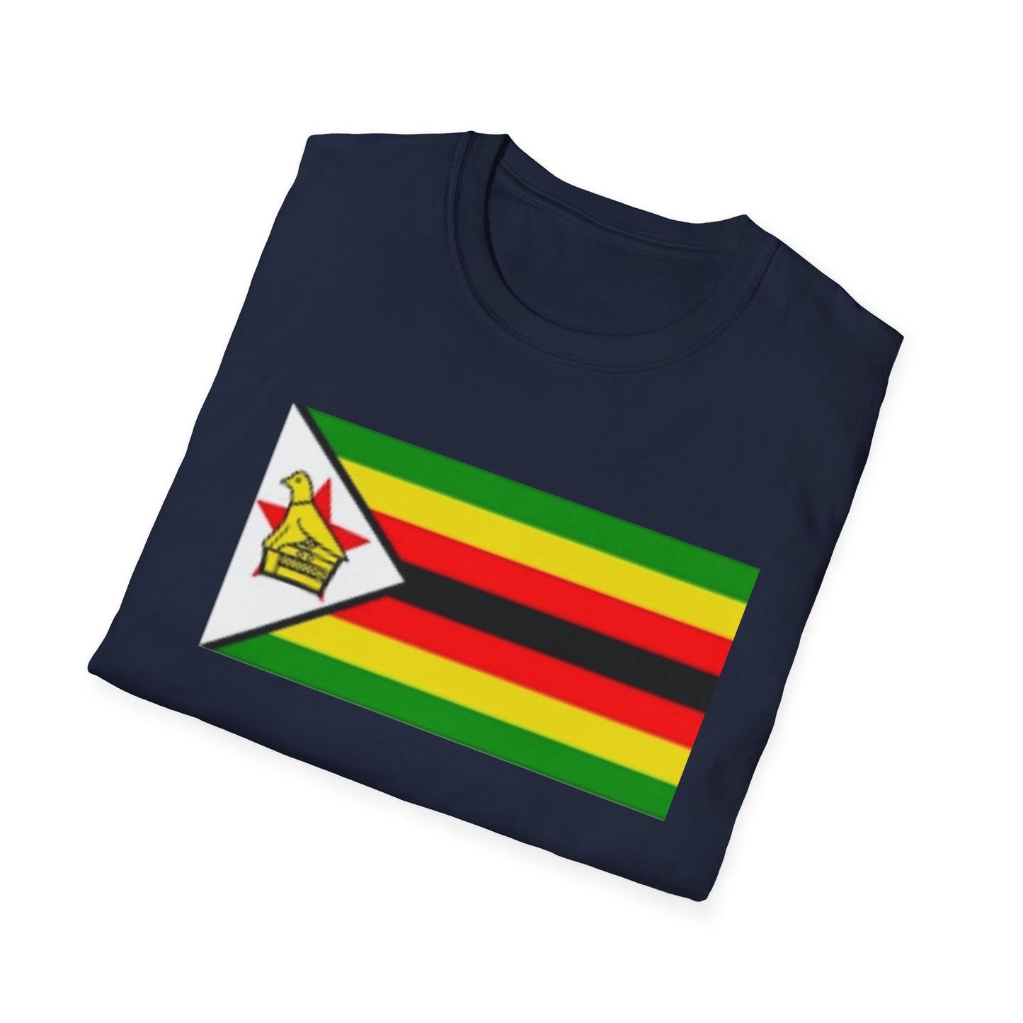Unisex Softstyle T-Shirt -- Zimbabwe