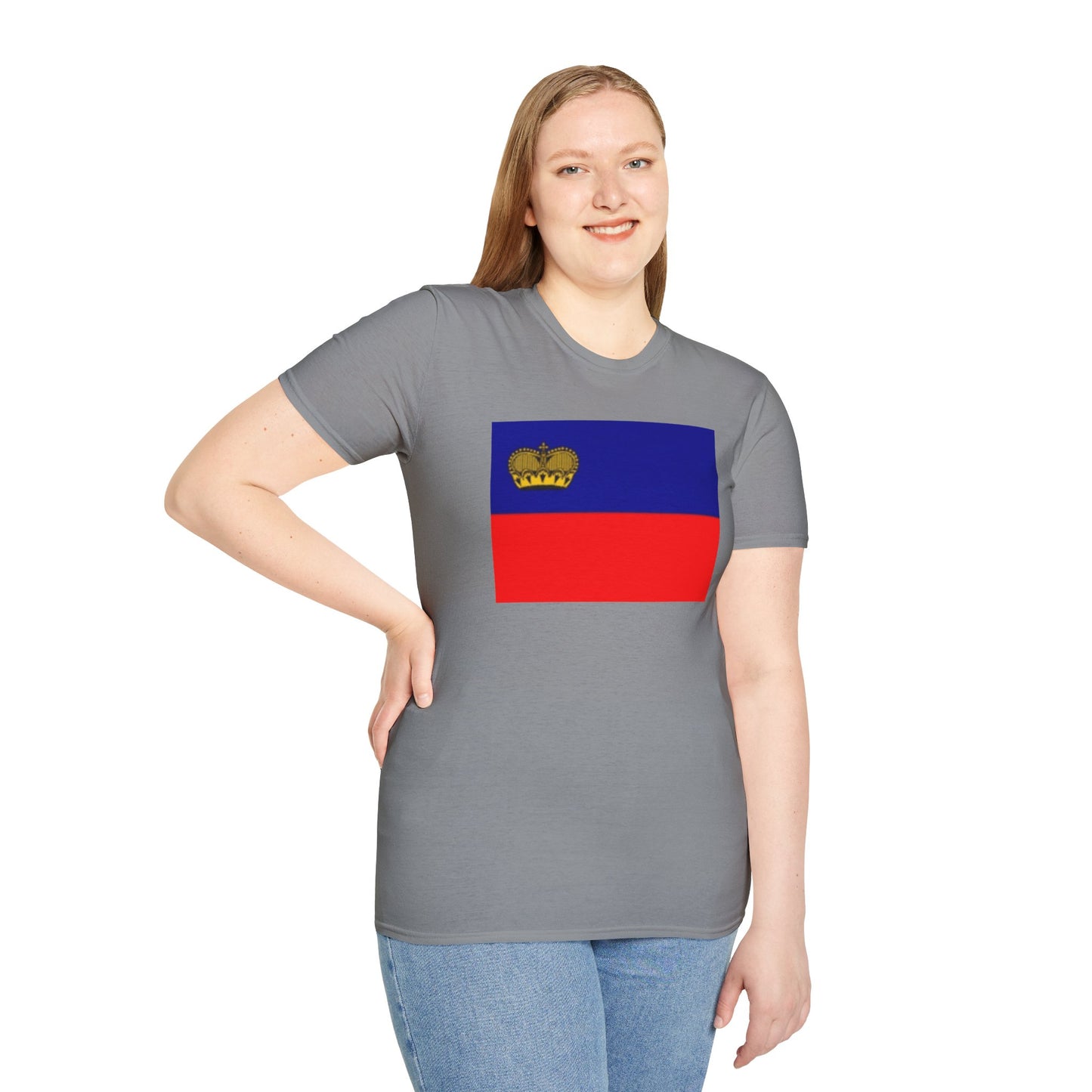 Unisex Softstyle T-Shirt -- Liechtenstein