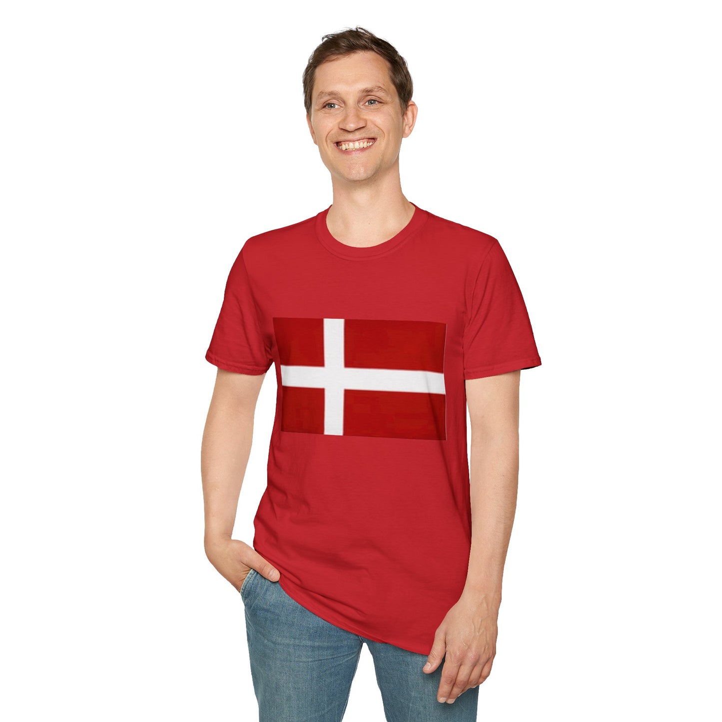 Unisex Softstyle T-Shirt -- Denmark