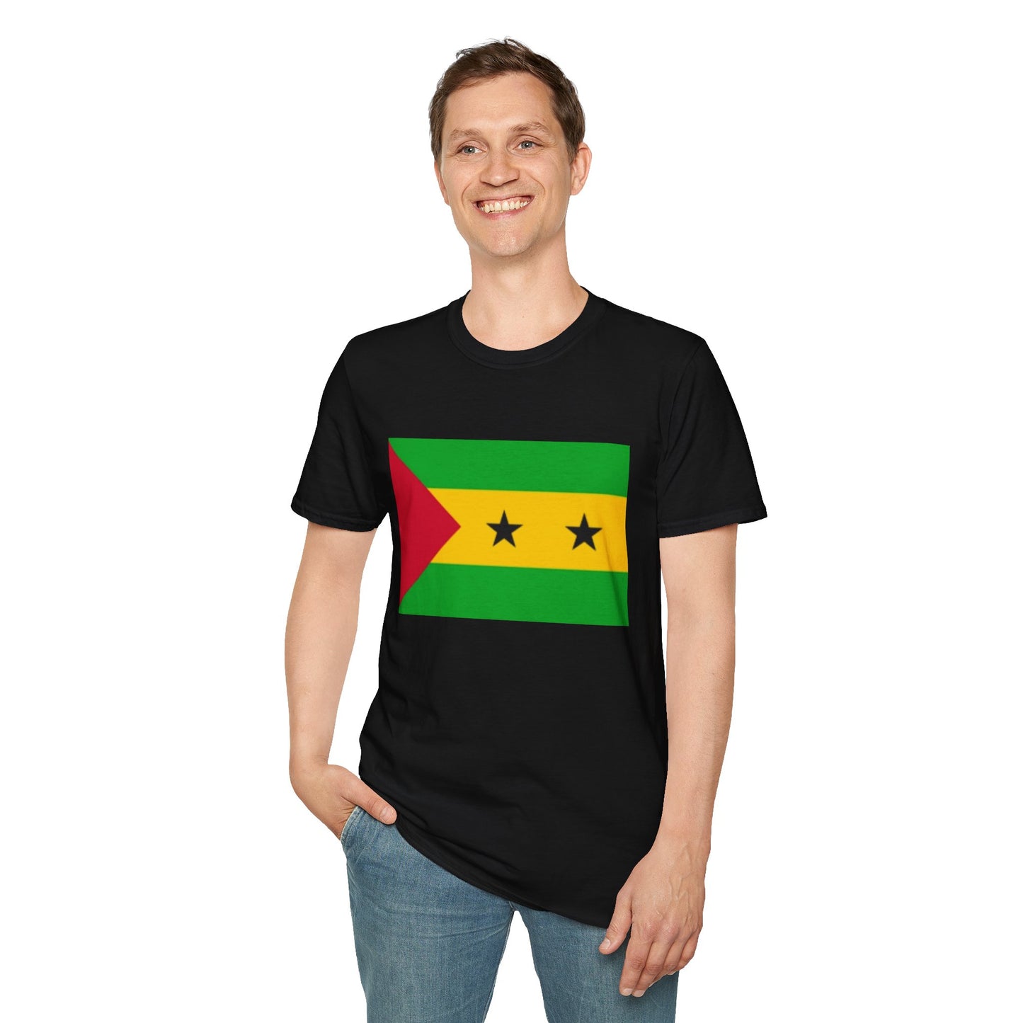 Unisex Softstyle T-Shirt -- Sao Tome and Principe