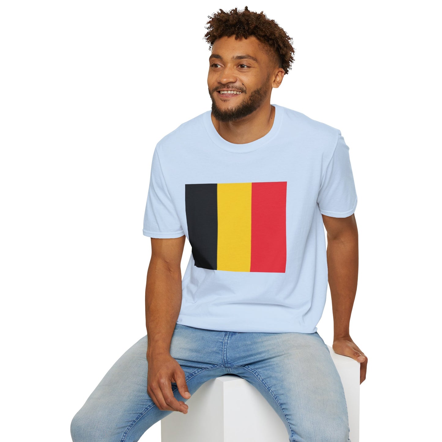 Unisex Softstyle T-Shirt -- Belgium