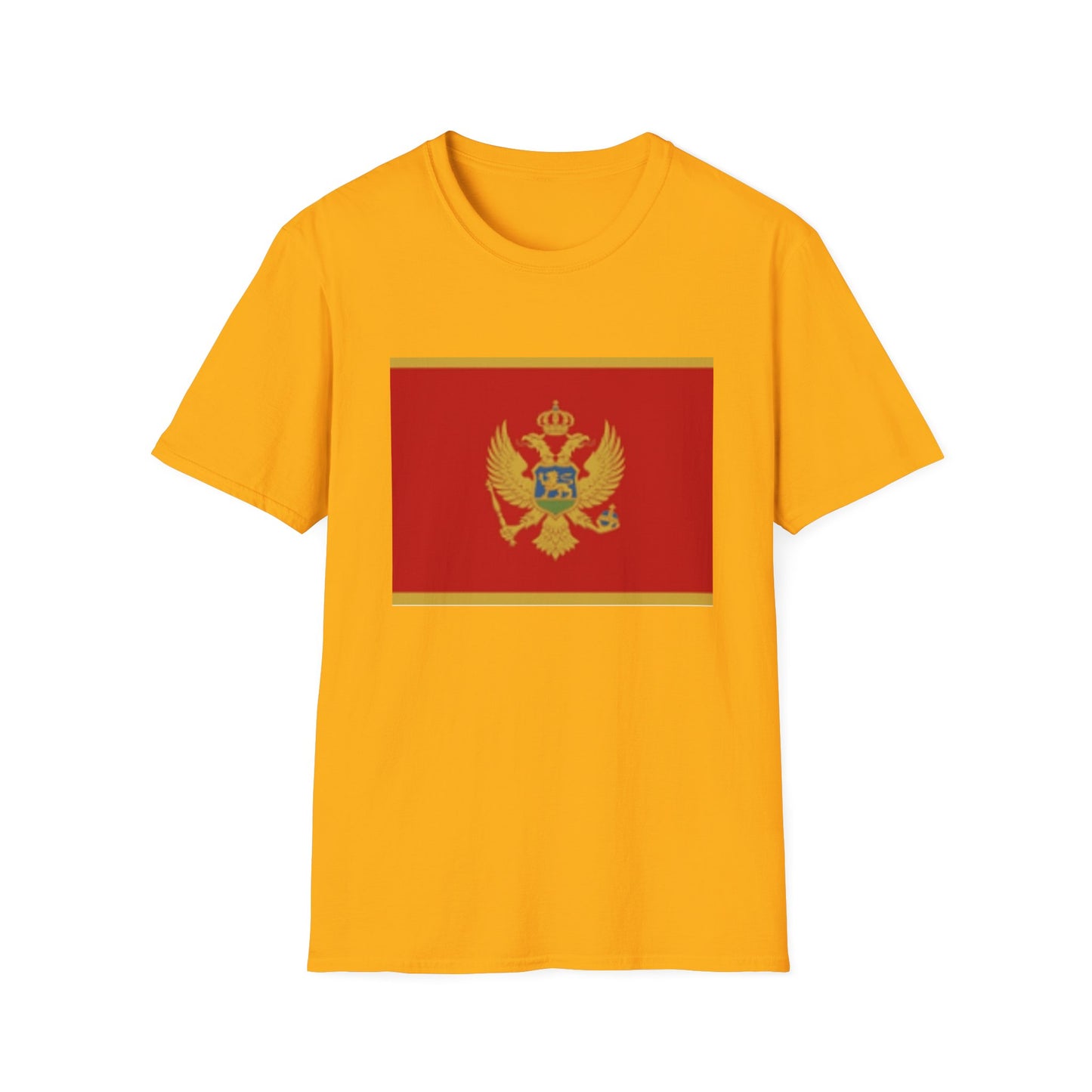 Unisex Softstyle T-Shirt -- Montenegro