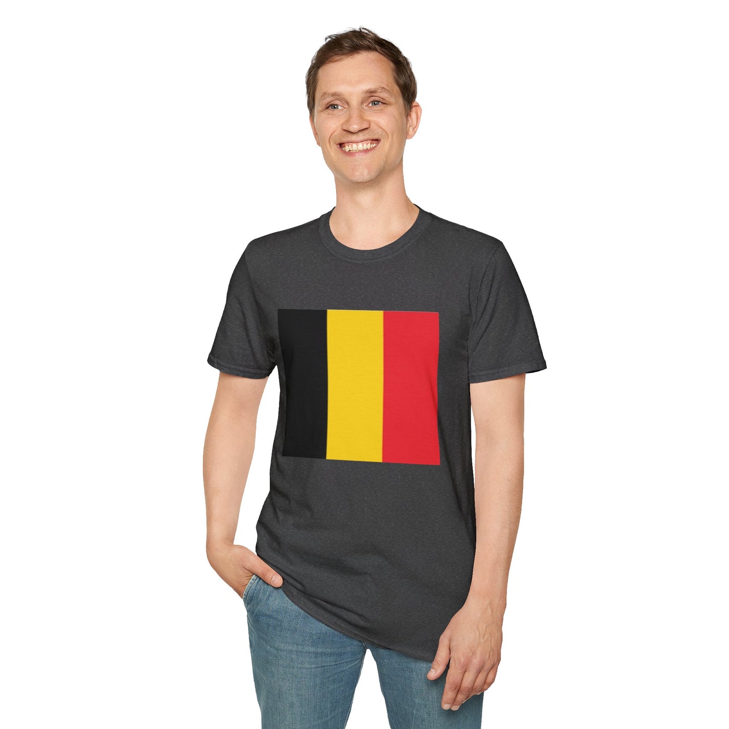 Unisex Softstyle T-Shirt -- Belgium