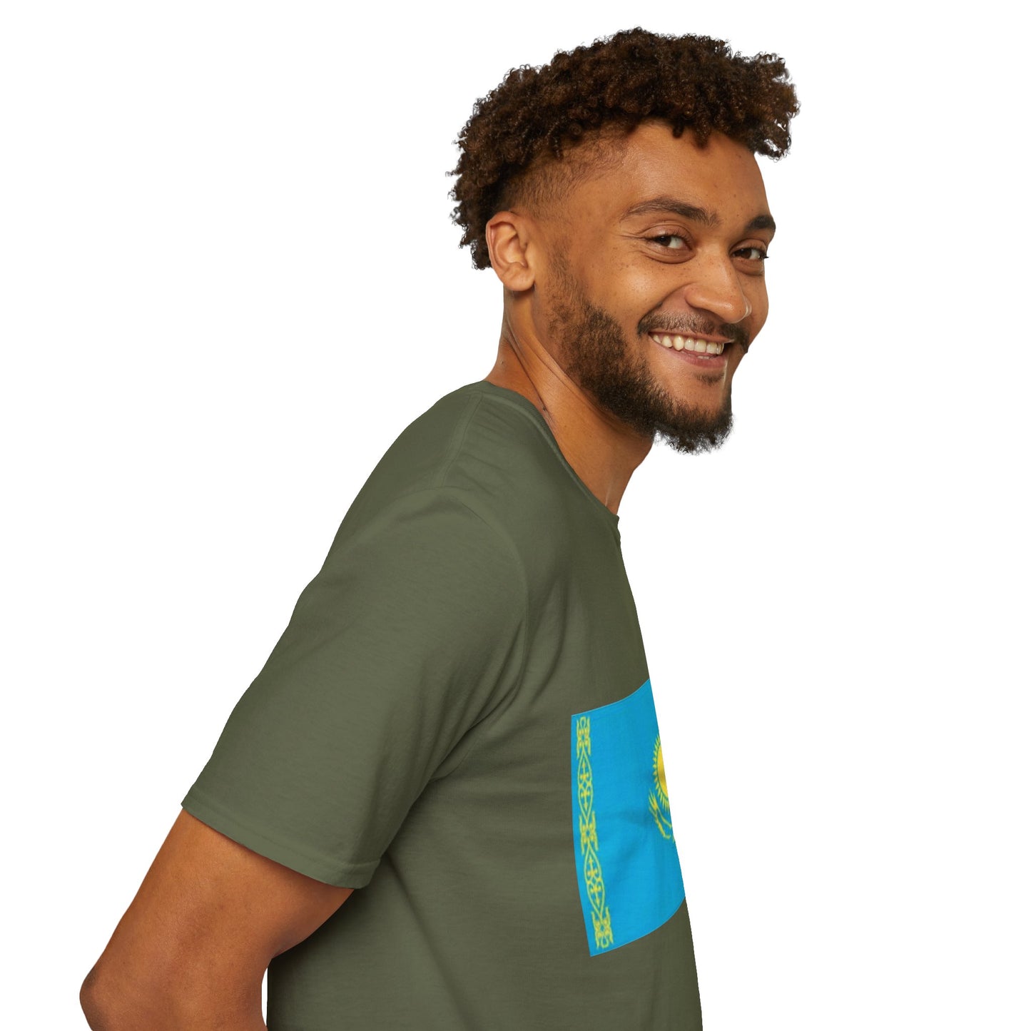 Unisex Softstyle T-Shirt -- Kazakhstan