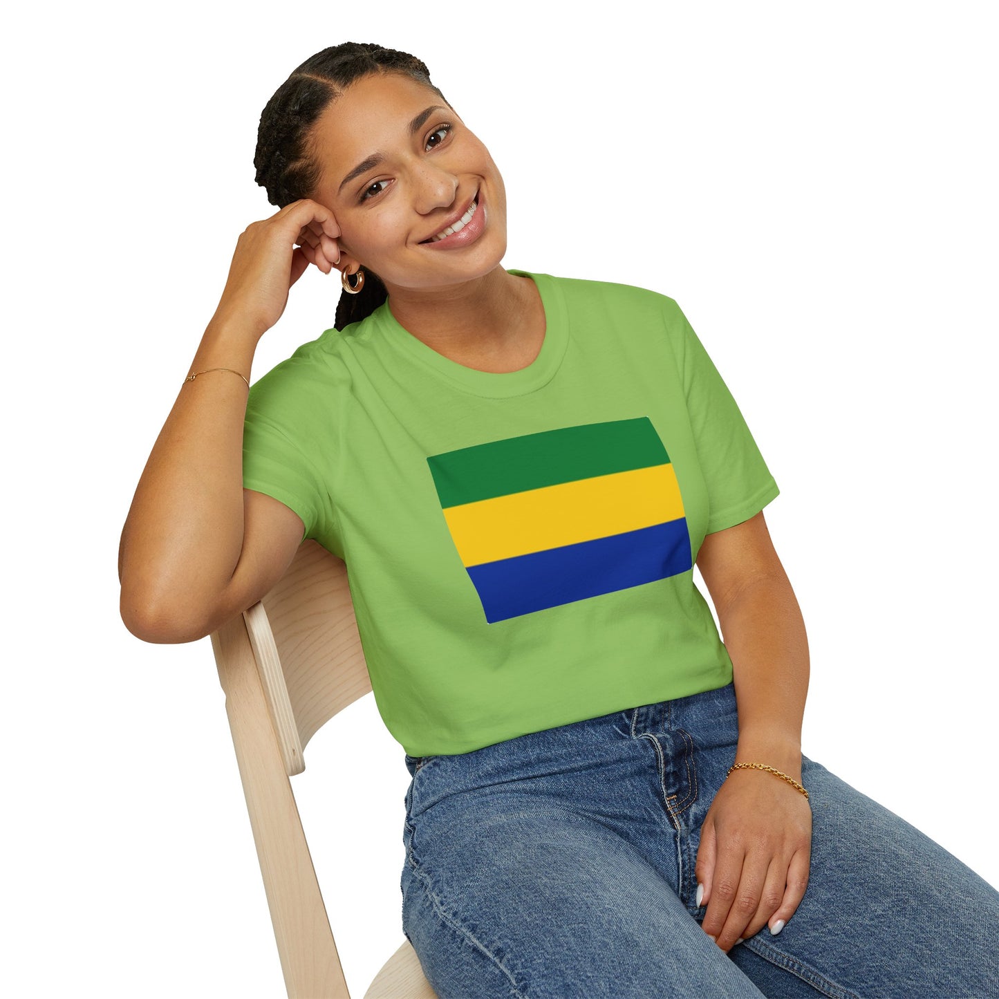 Unisex Softstyle T-Shirt -- Gabon