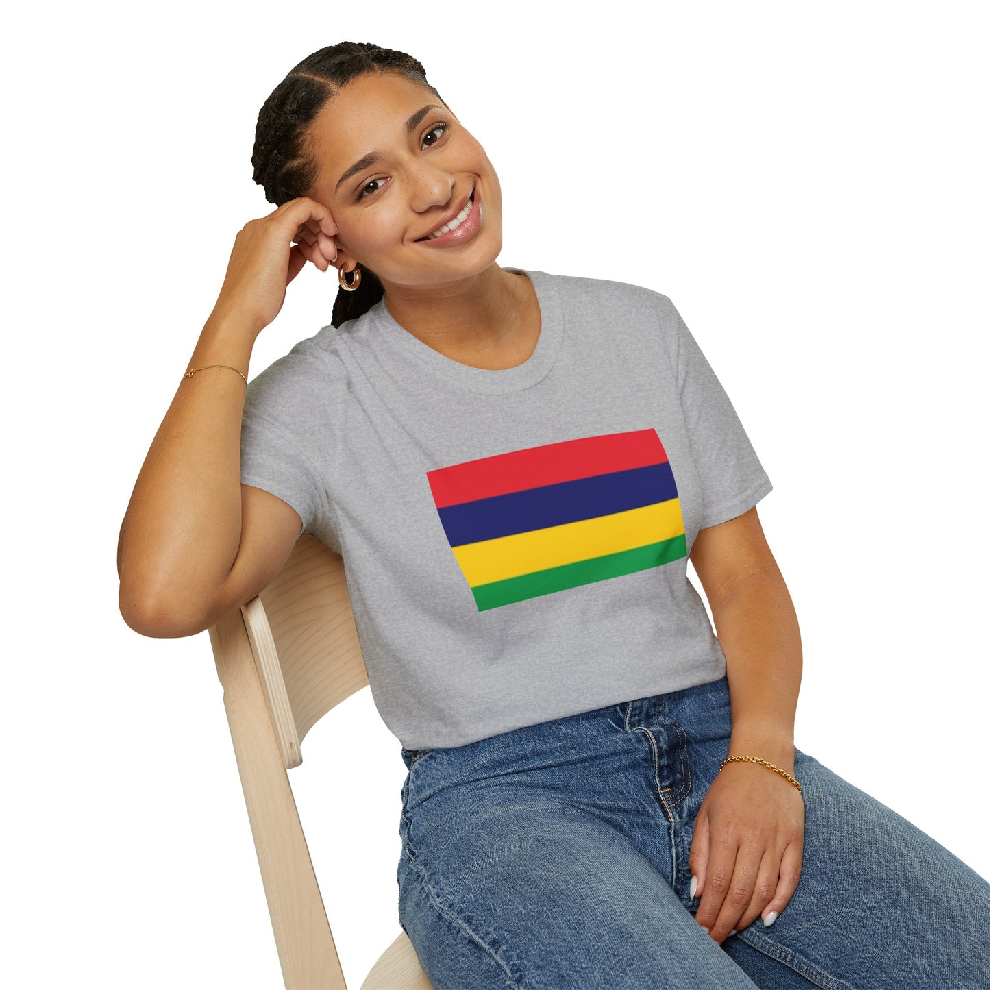 Unisex Softstyle T-Shirt -- Mauritius