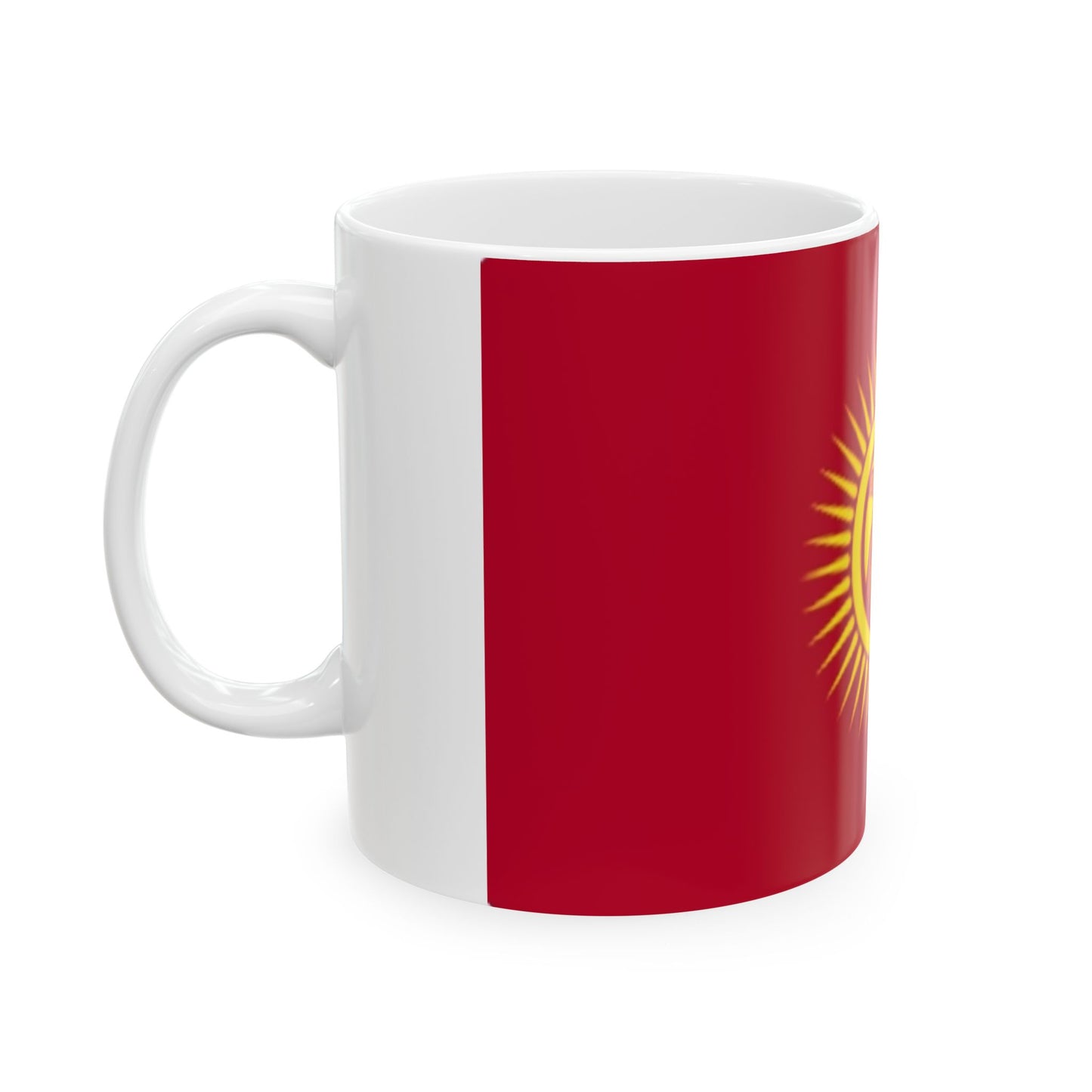 Ceramic Mug, 11oz -- Kyrgyzstan