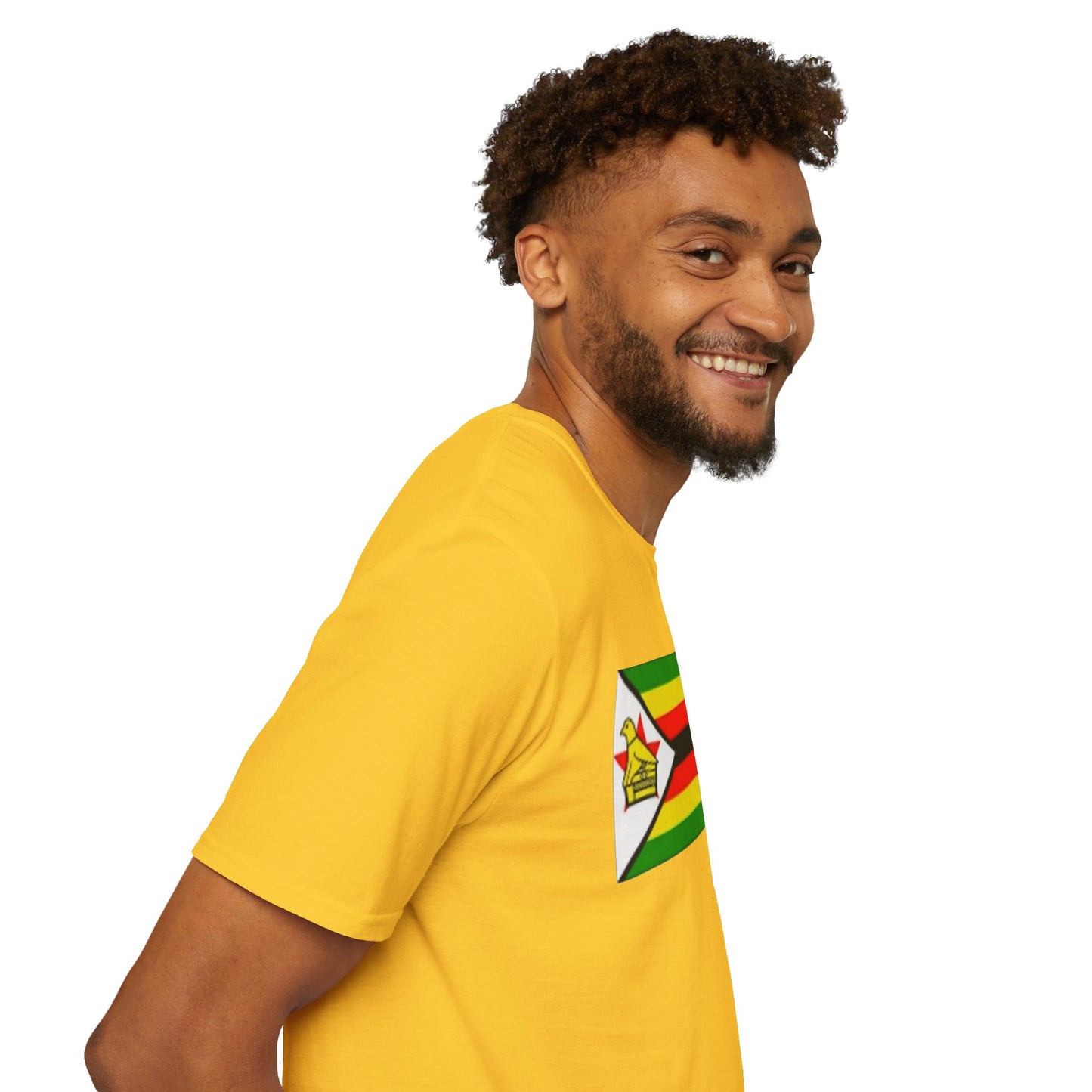 Unisex Softstyle T-Shirt -- Zimbabwe