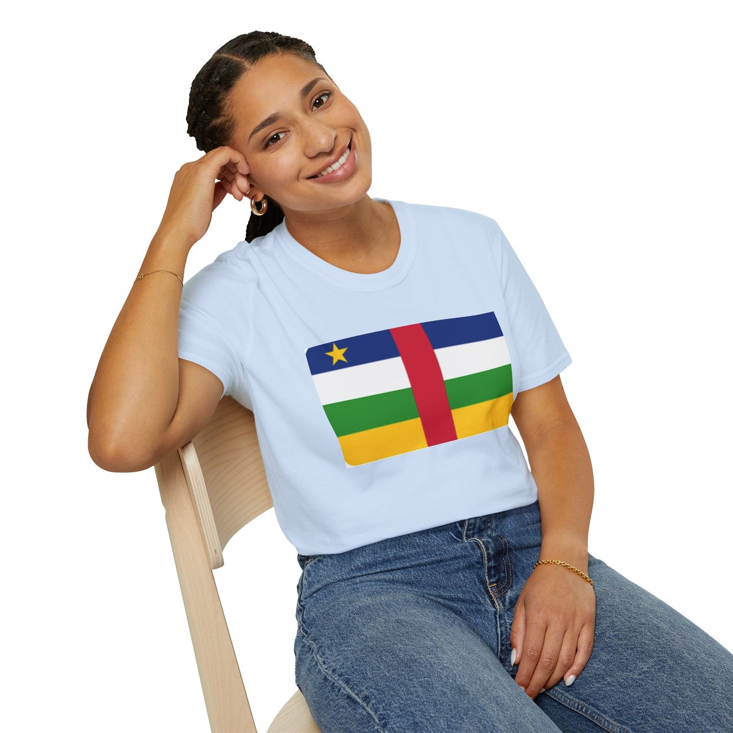 Unisex Softstyle T-Shirt - Central African Republic
