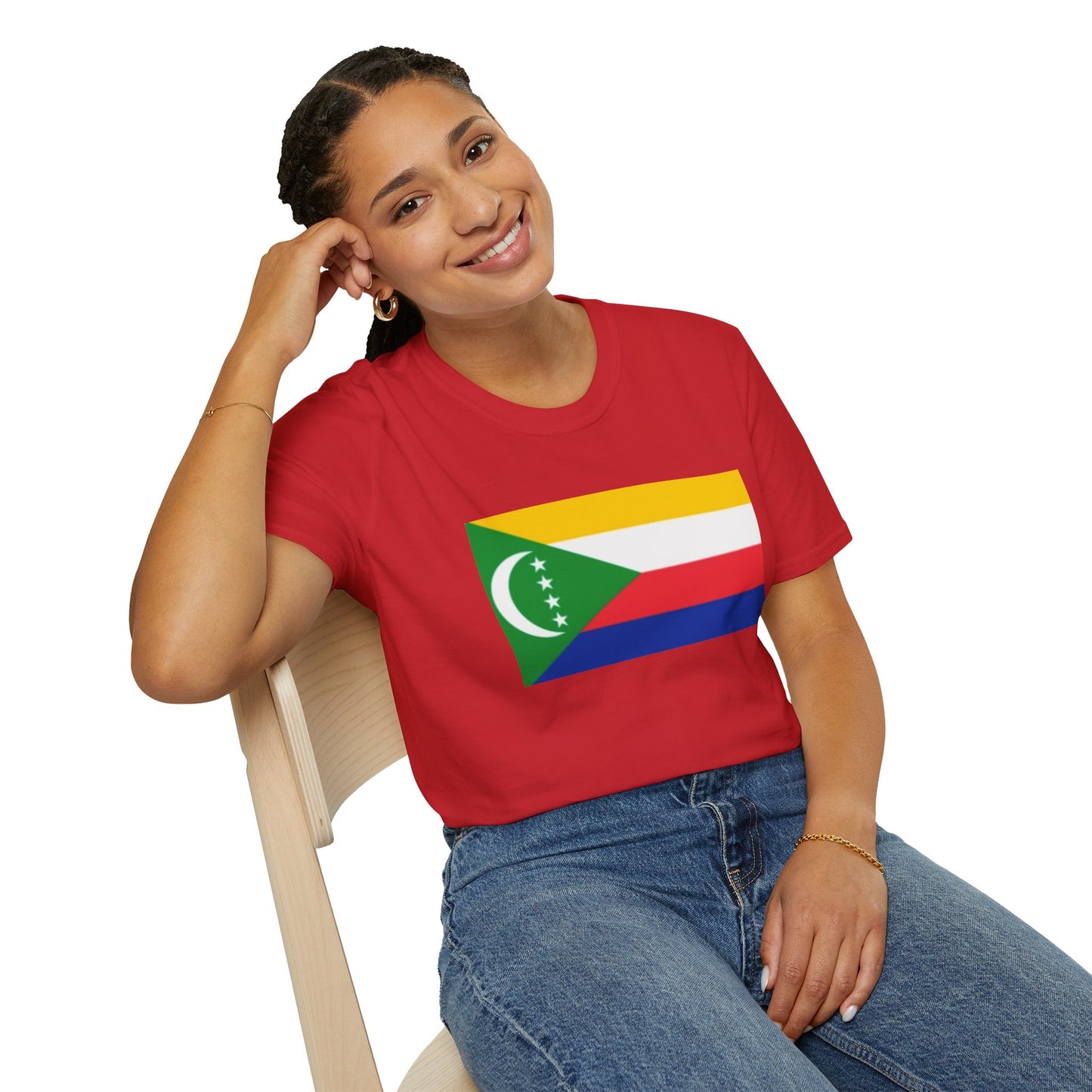 Unisex Softstyle T-Shirt -- Comoros