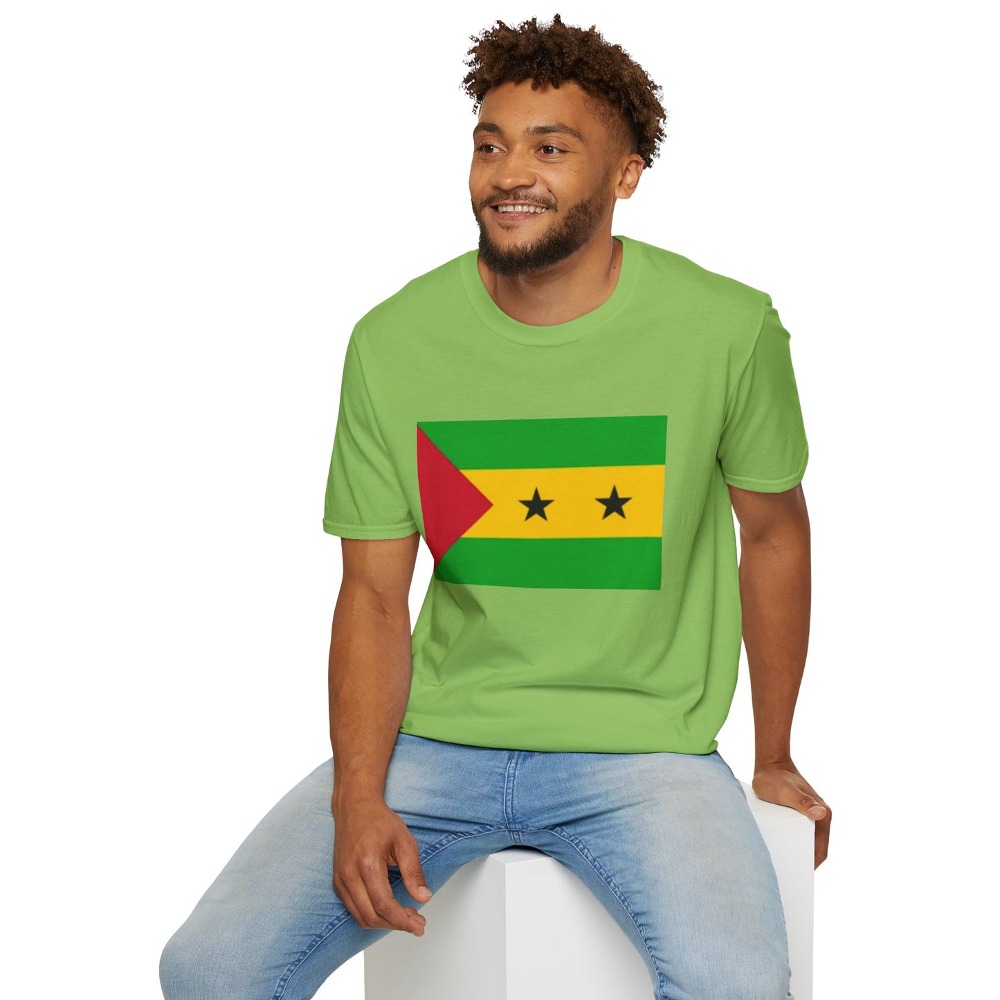 Unisex Softstyle T-Shirt -- Sao Tome and Principe