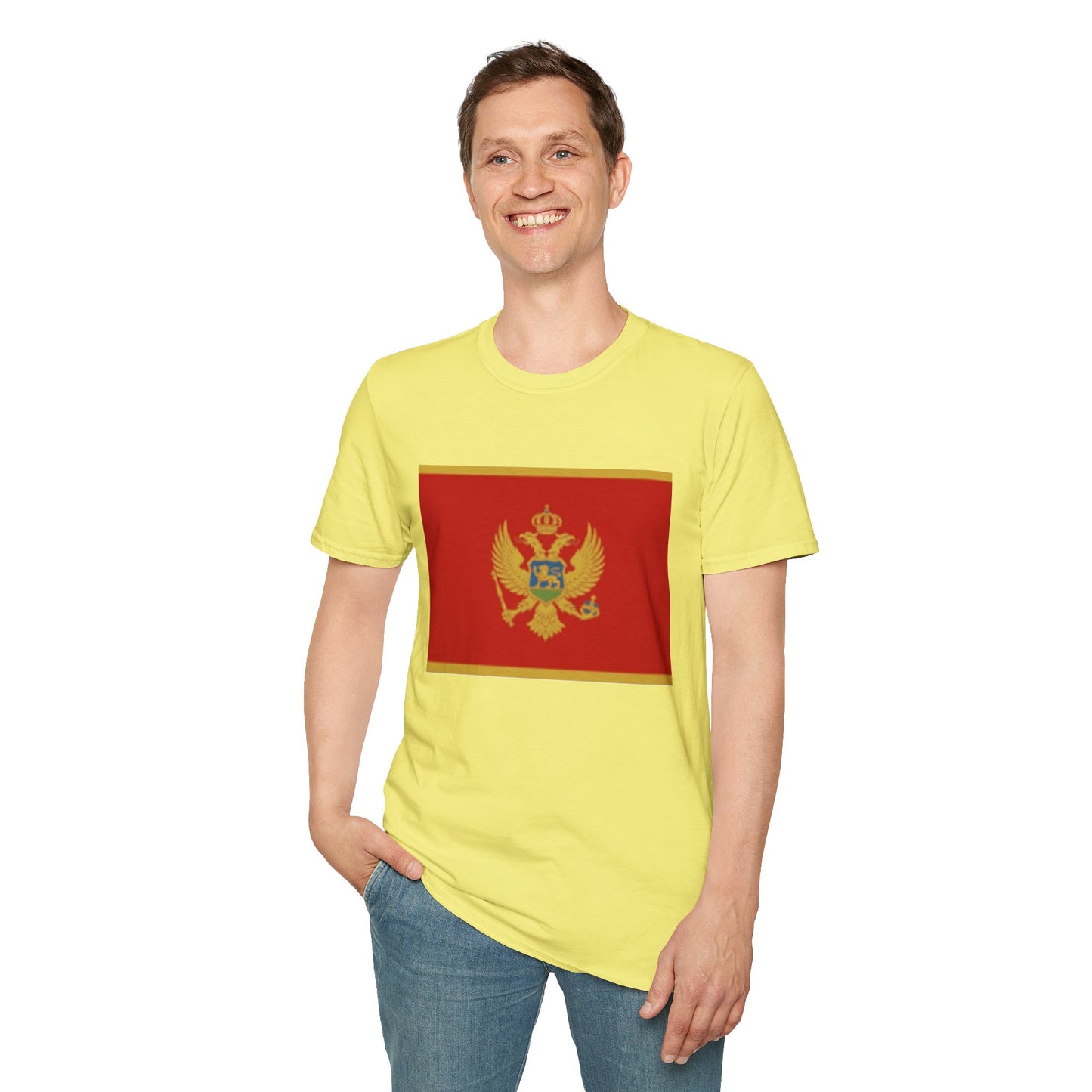 Unisex Softstyle T-Shirt -- Montenegro