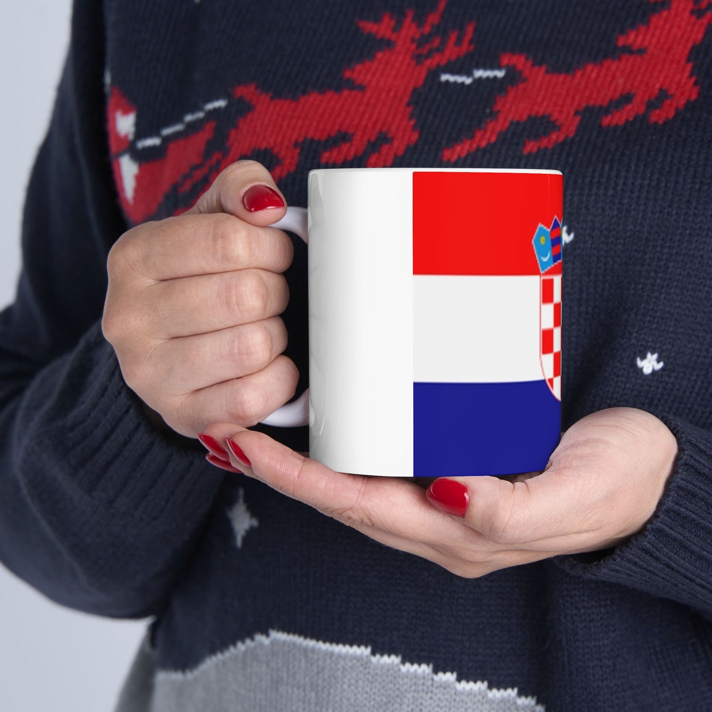 Ceramic Mug 11oz -- Croatia