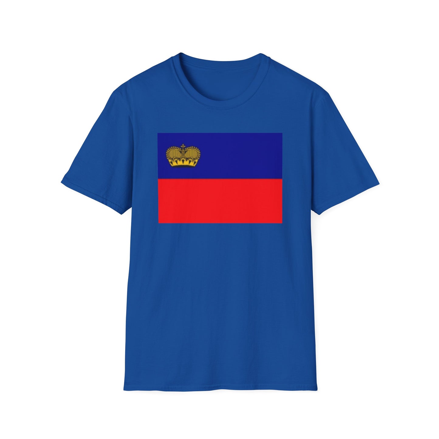 Unisex Softstyle T-Shirt -- Liechtenstein