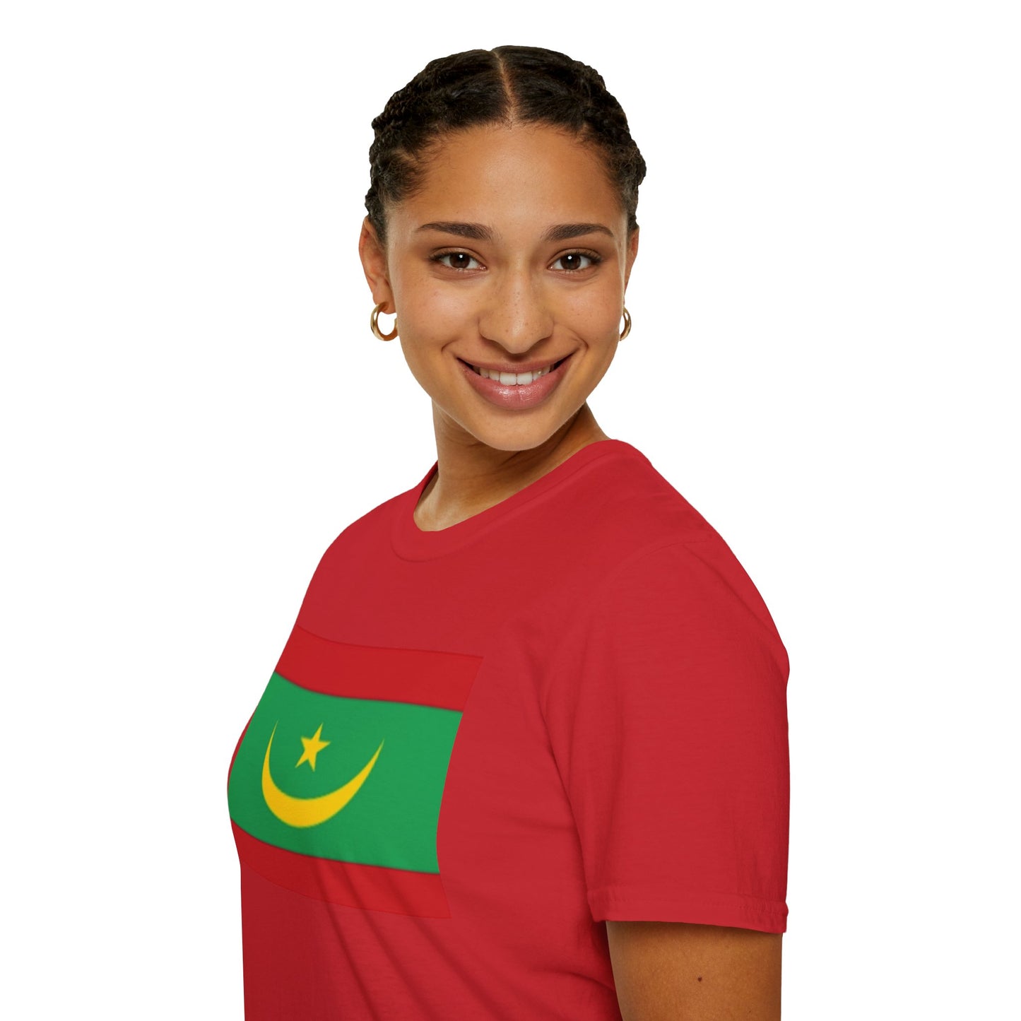 Unisex Softstyle T-Shirt -- Mauritania