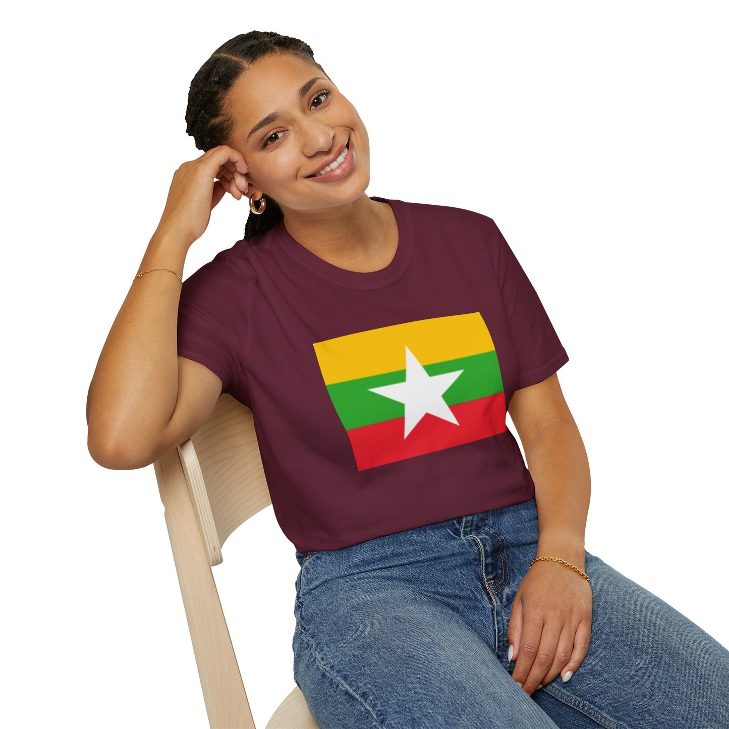 Unisex Softstyle T-Shirt -- Myanmar