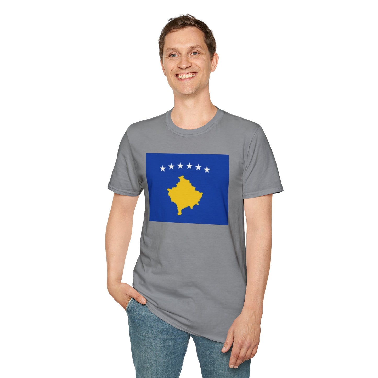 Unisex Softstyle T-Shirt -- Kosovo