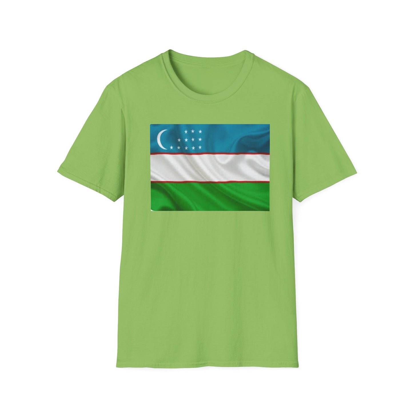 Unisex Softstyle T-Shirt -- Uzbekistan