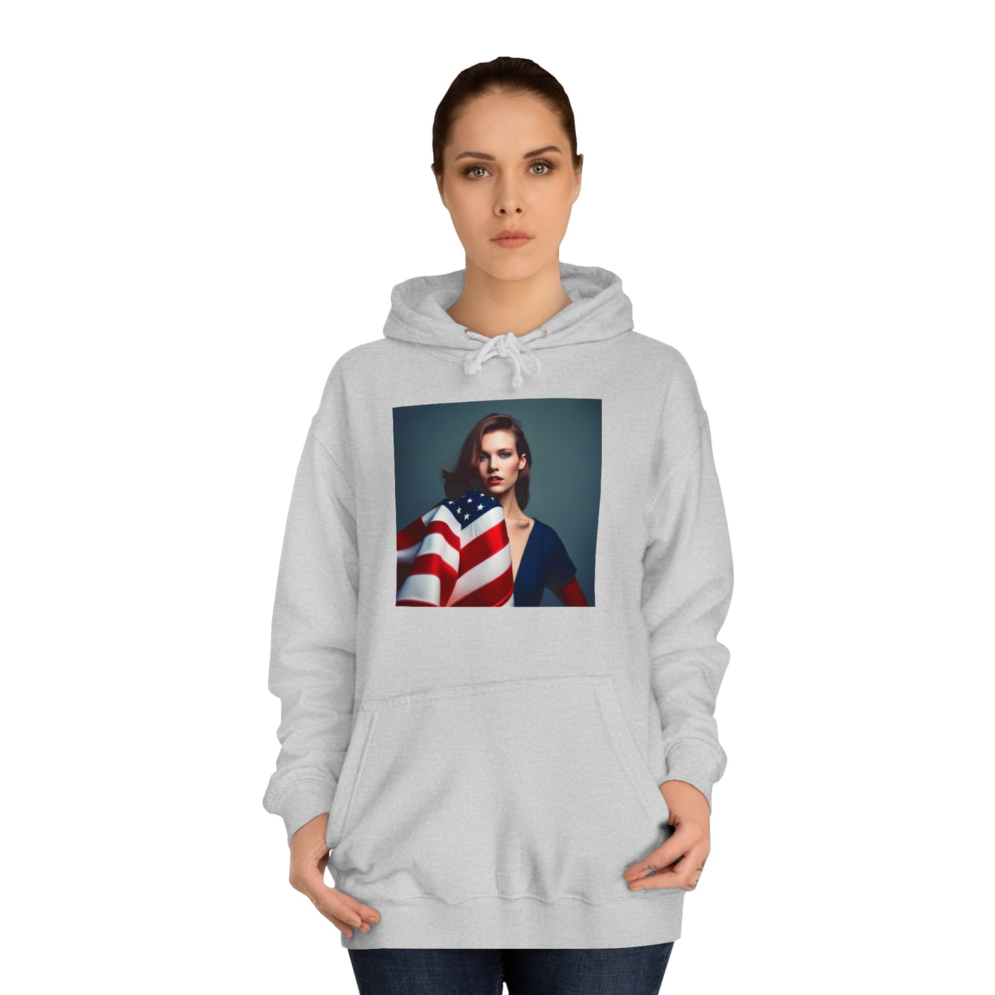 Unisex College Hoodie USA