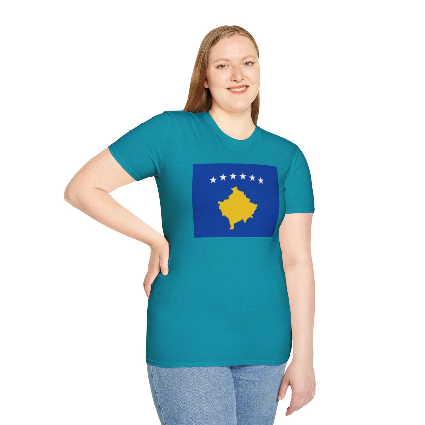 Unisex Softstyle T-Shirt -- Kosovo