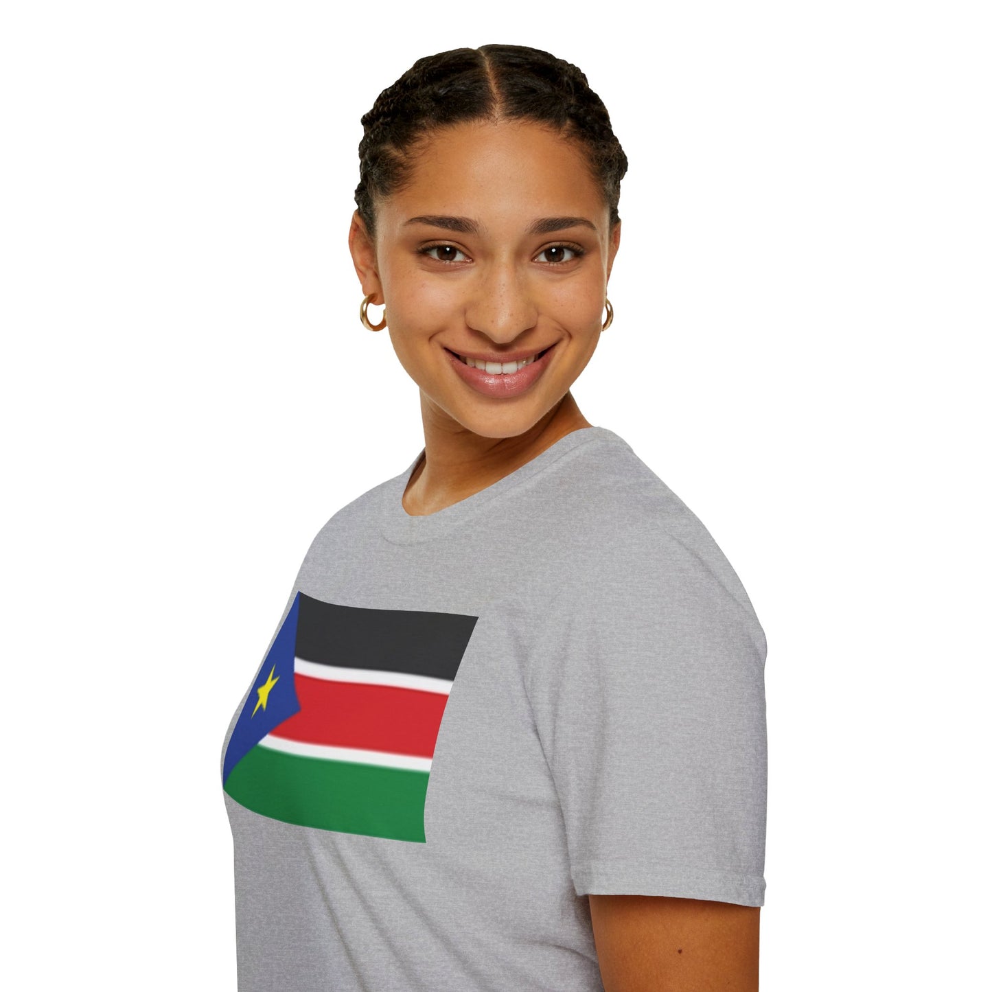 Unisex Softstyle T-Shirt -- South Sudan