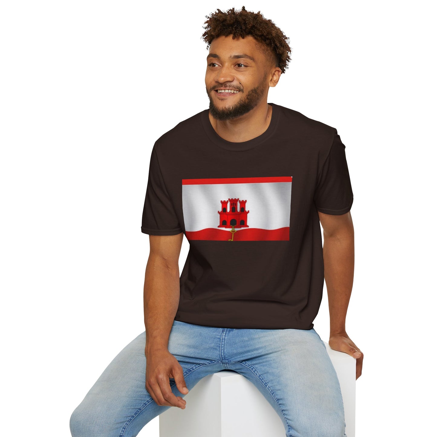 Unisex Softstyle T-Shirt -- Gibraltar