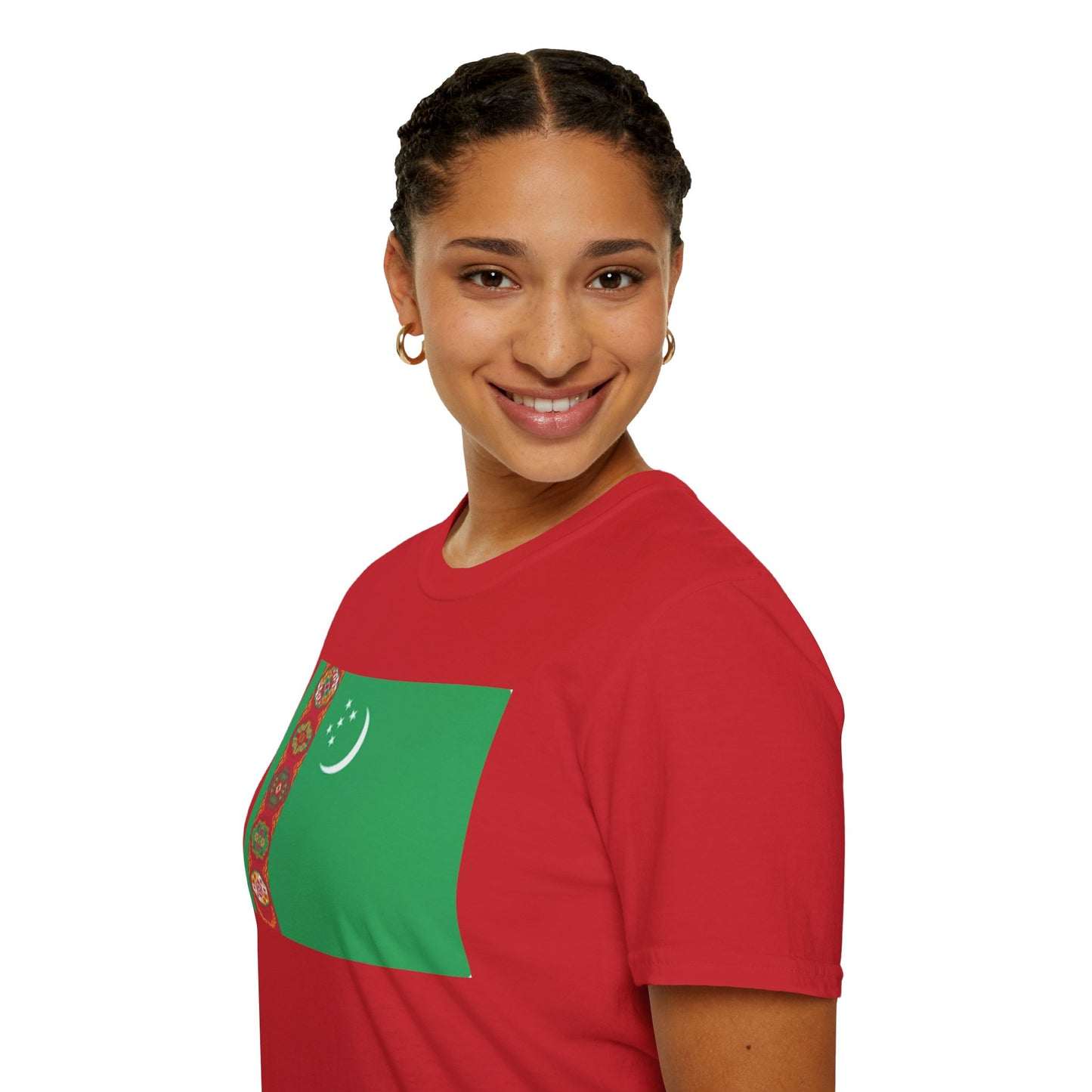 Unisex Softstyle T-Shirt -- Turkmenistan