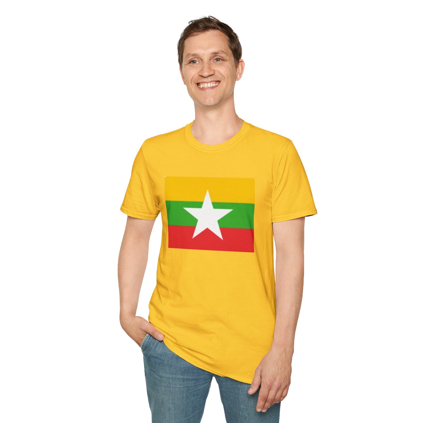 Unisex Softstyle T-Shirt -- Myanmar