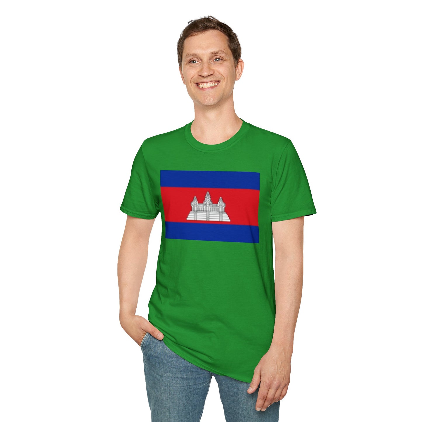 Unisex Softstyle T-Shirt -- Cambodia