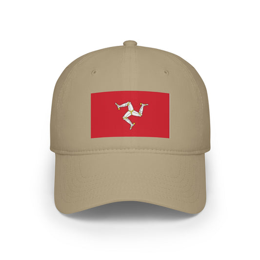 Low Profile Baseball Cap -- Isle of Man