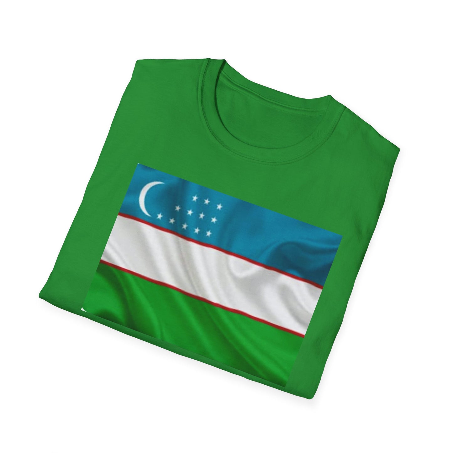Unisex Softstyle T-Shirt -- Uzbekistan