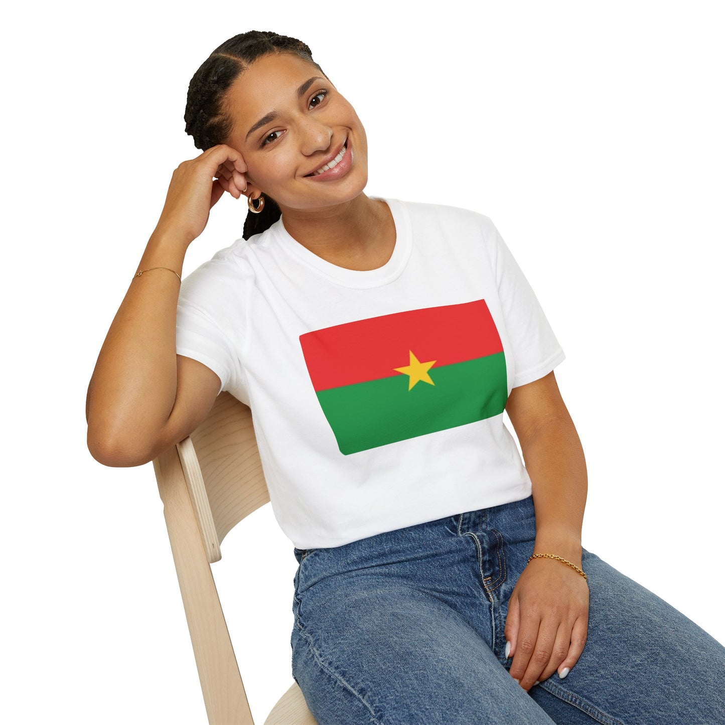 Unisex Softstyle T-Shirt -- Burkina Faso