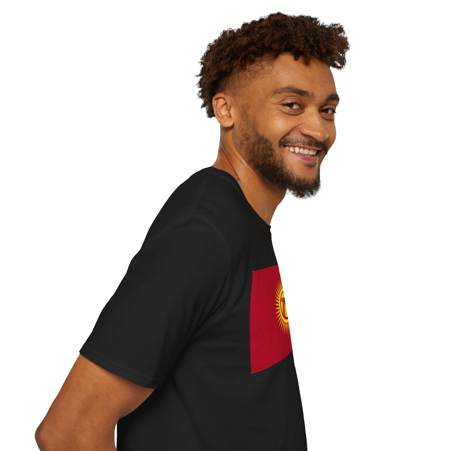 Unisex Softstyle T-Shirt -- Kyrgyzstan