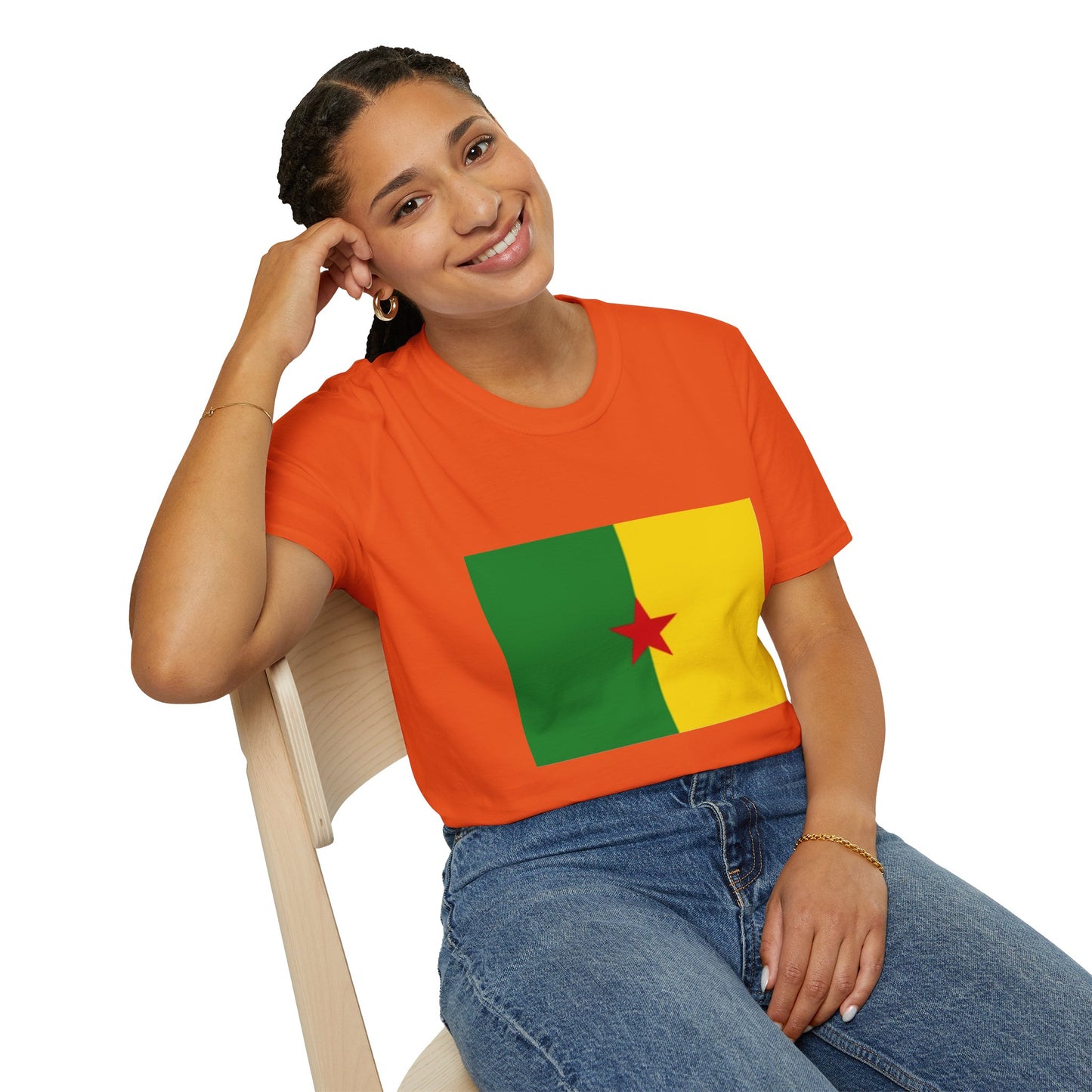 Unisex Softstyle T-Shirt -- French Guiana