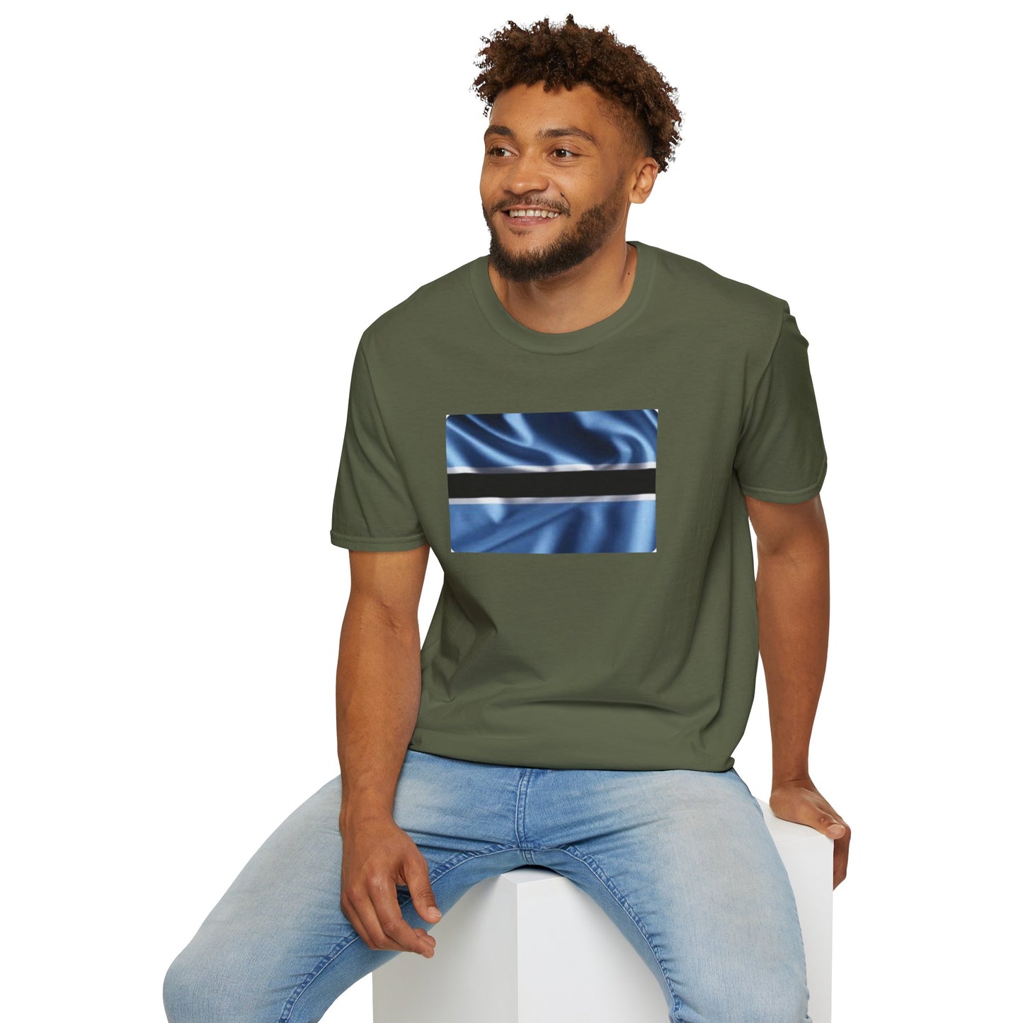 Unisex Softstyle T-Shirt -- Botswana