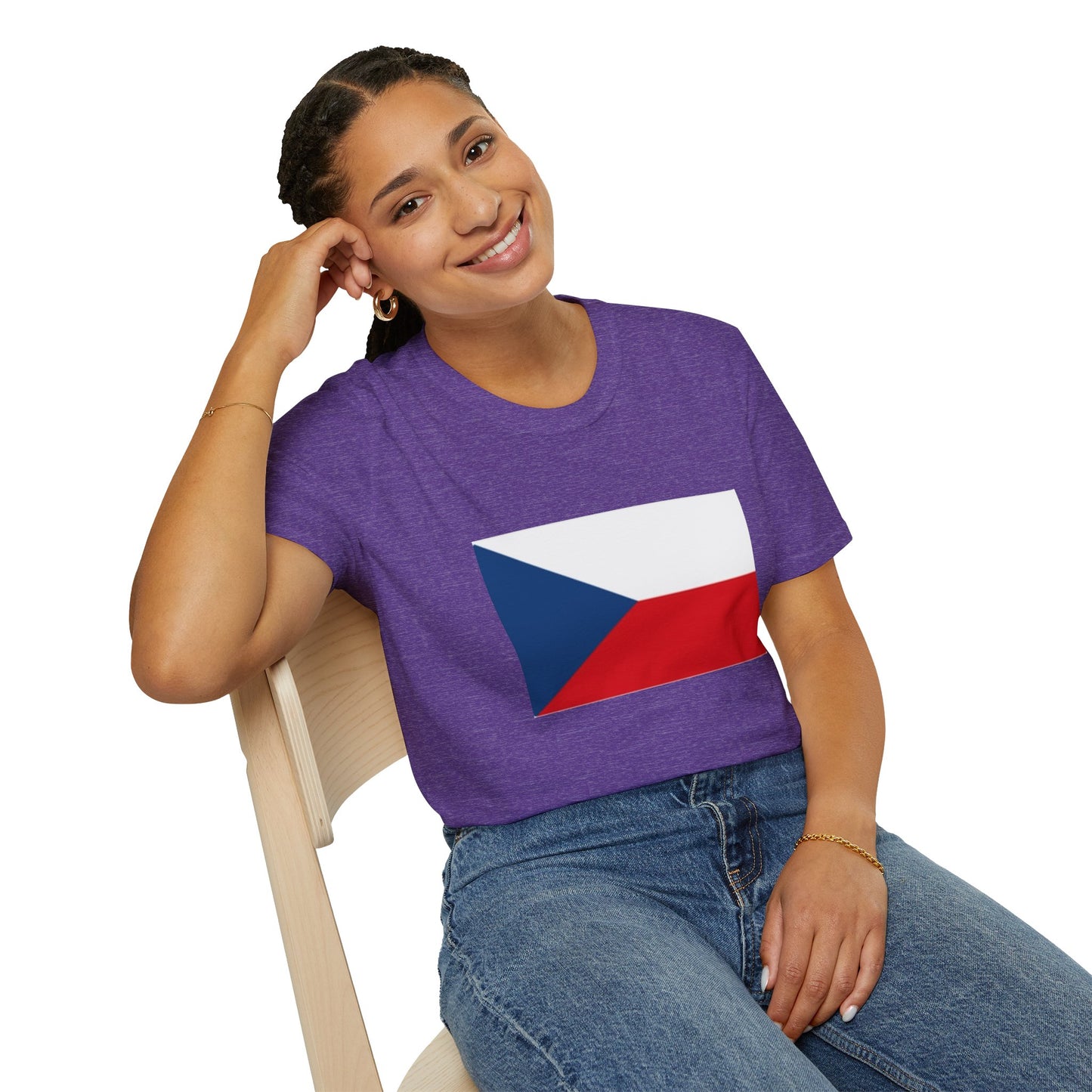 Unisex Softstyle T-Shirt -- Czechia