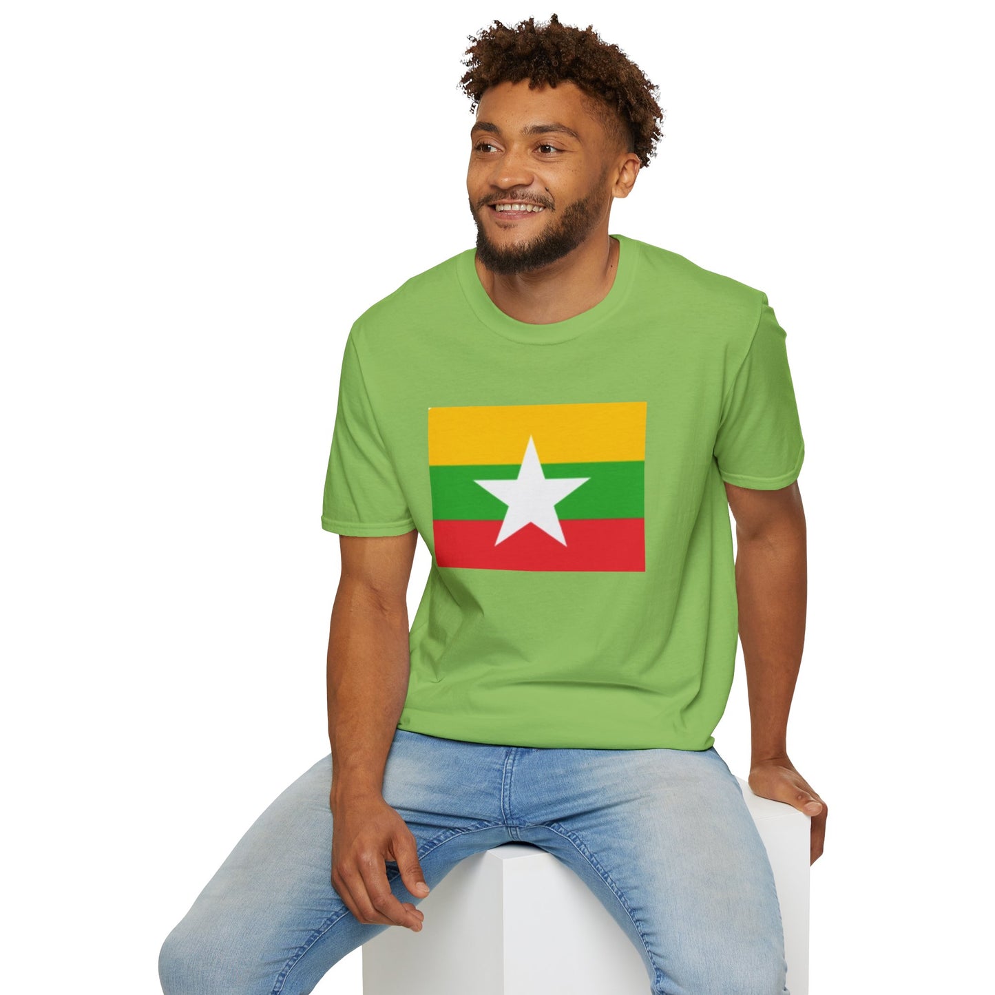 Unisex Softstyle T-Shirt -- Myanmar