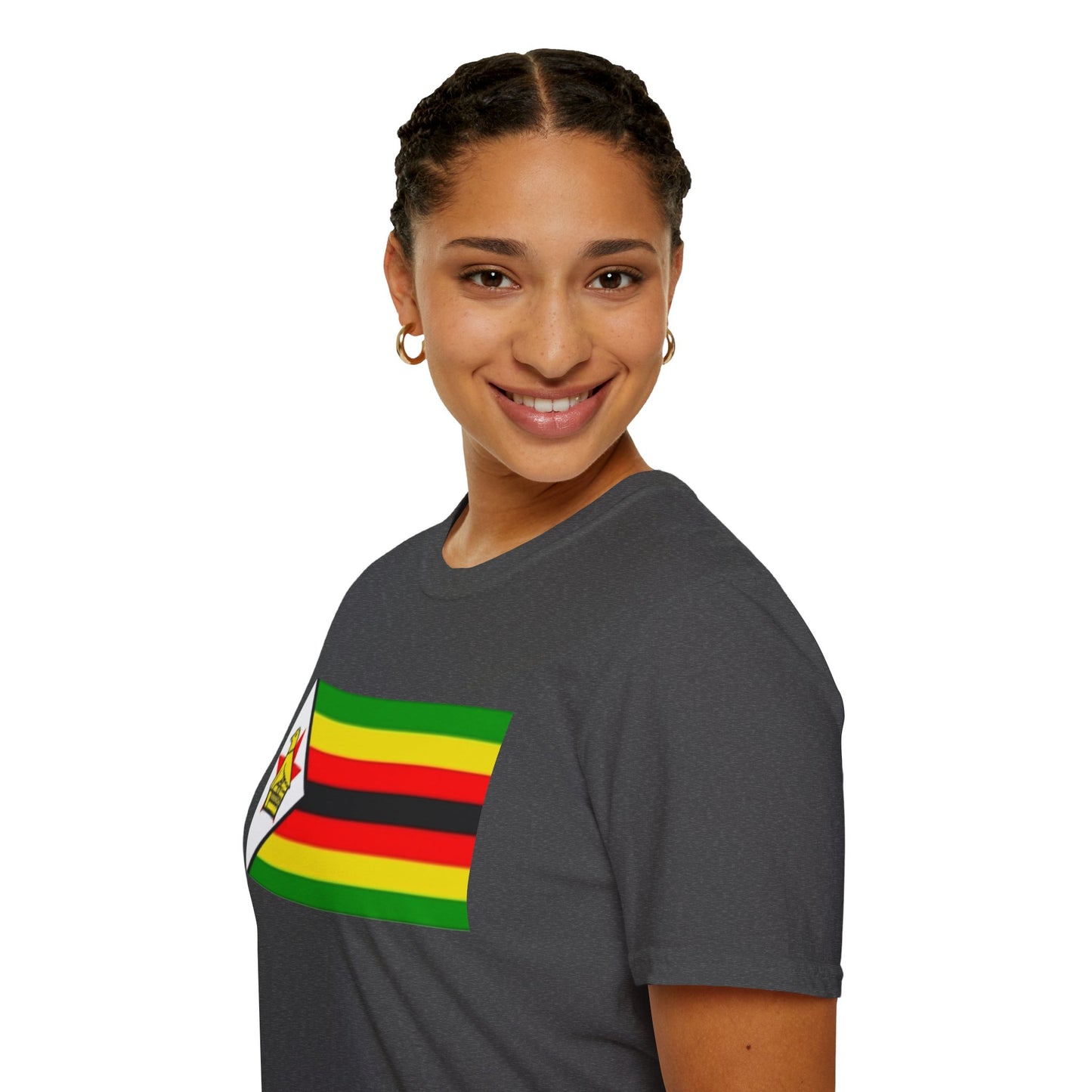 Unisex Softstyle T-Shirt -- Zimbabwe