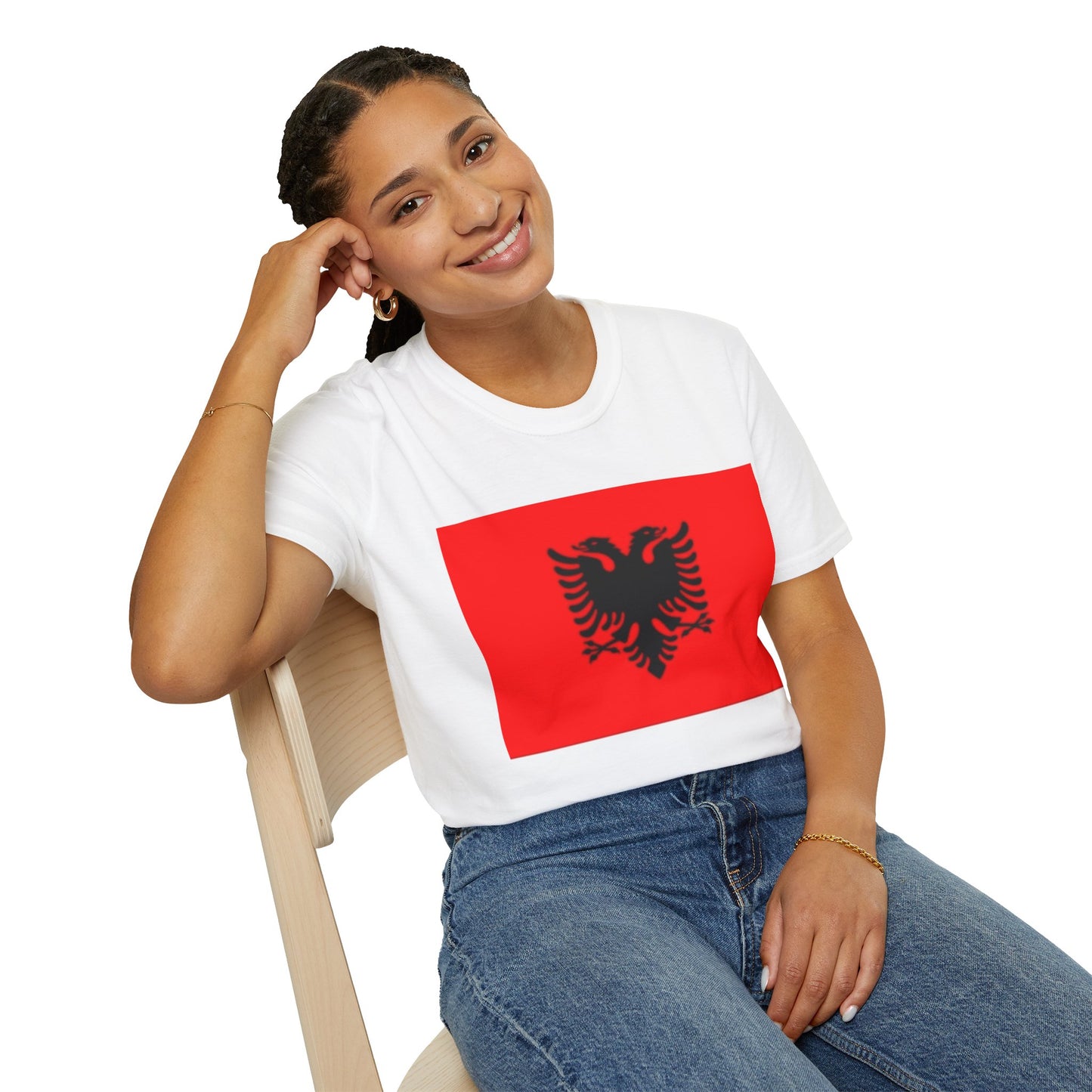 Unisex Softstyle T-Shirt -- Albania