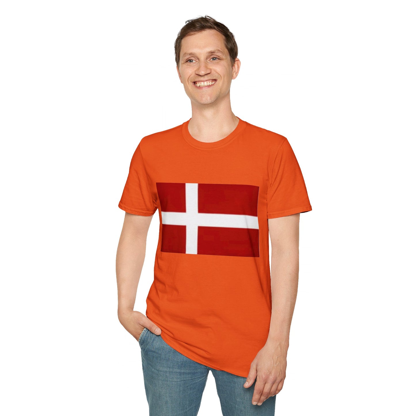 Unisex Softstyle T-Shirt -- Denmark