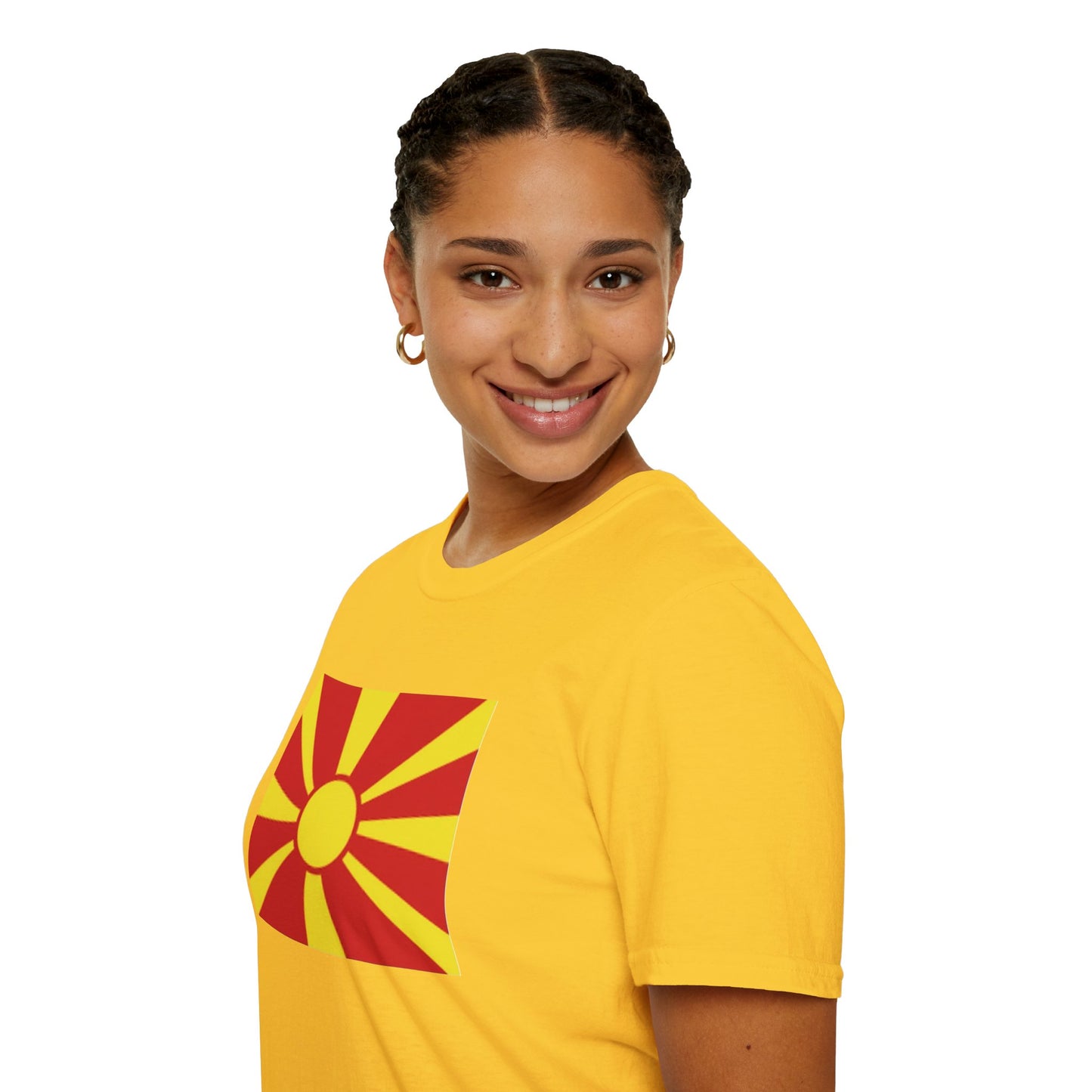 Unisex Softstyle T-Shirt -- North Macedonia