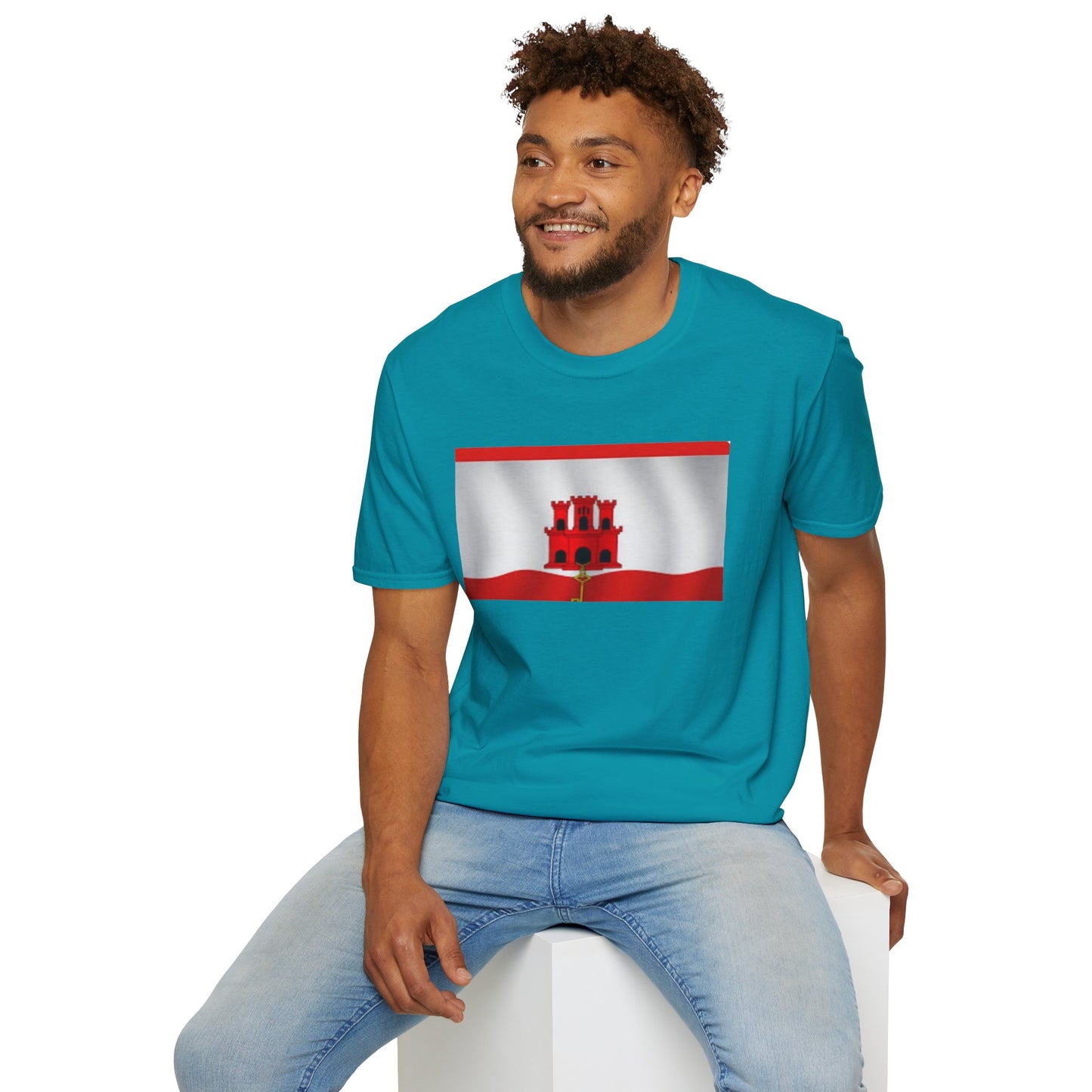 Unisex Softstyle T-Shirt -- Gibraltar