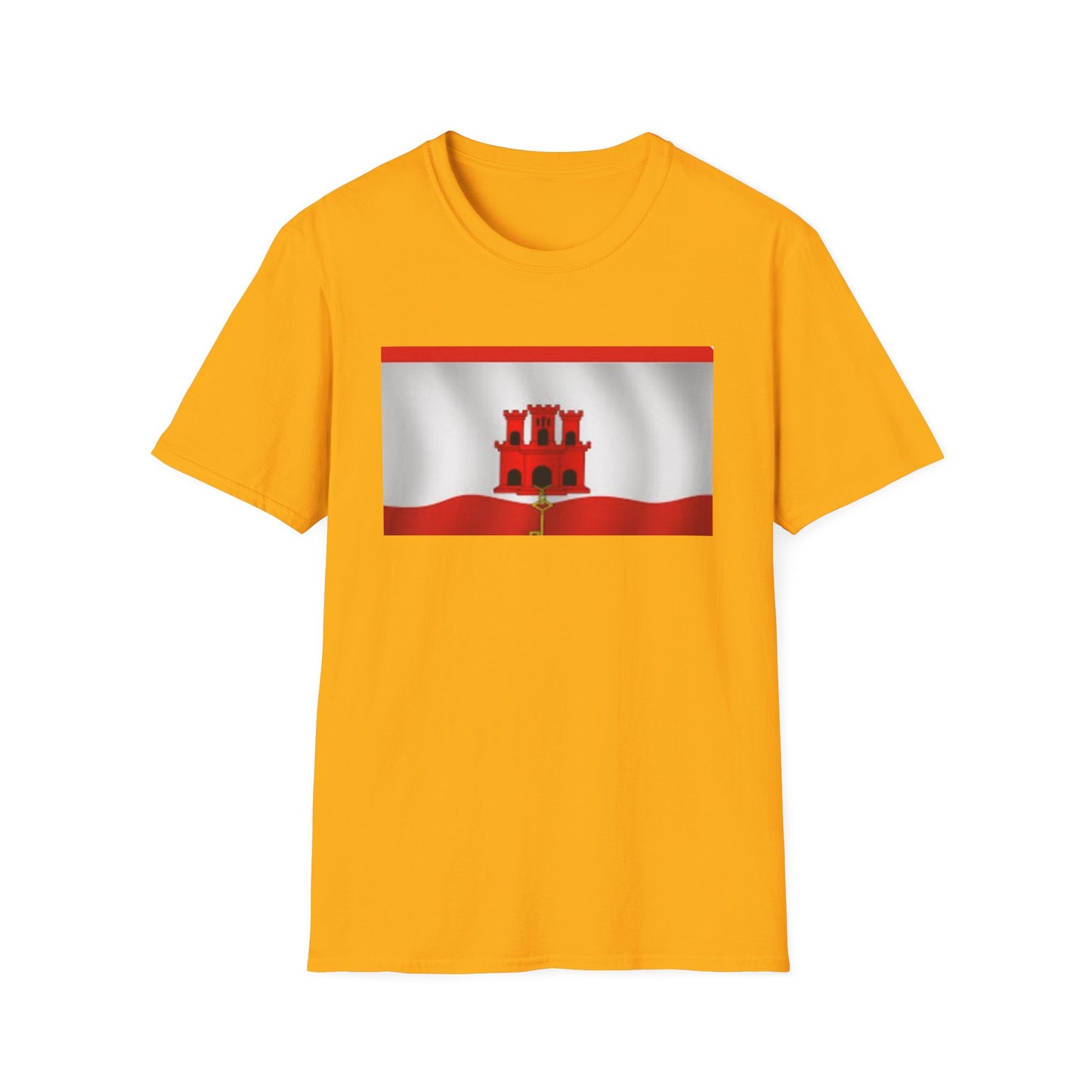 Unisex Softstyle T-Shirt -- Gibraltar