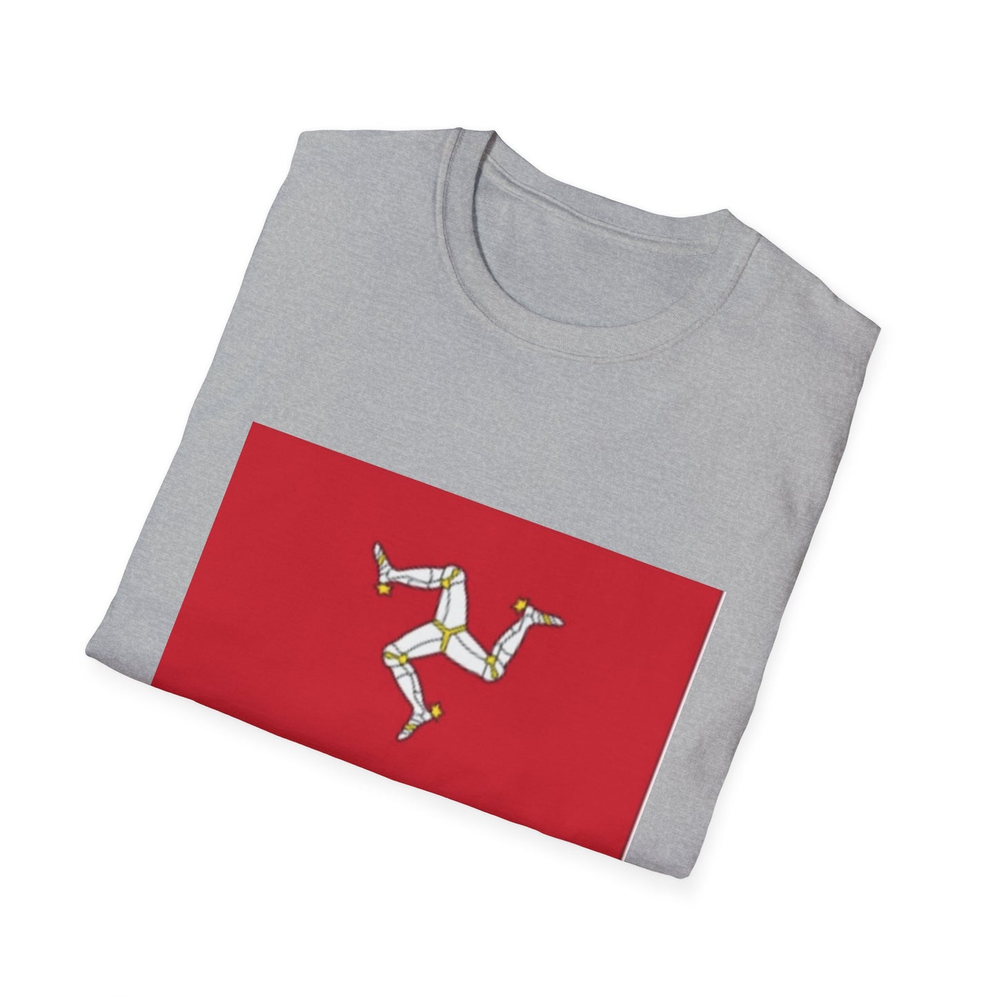 Unisex Softstyle T-Shirt -- Isle of Man