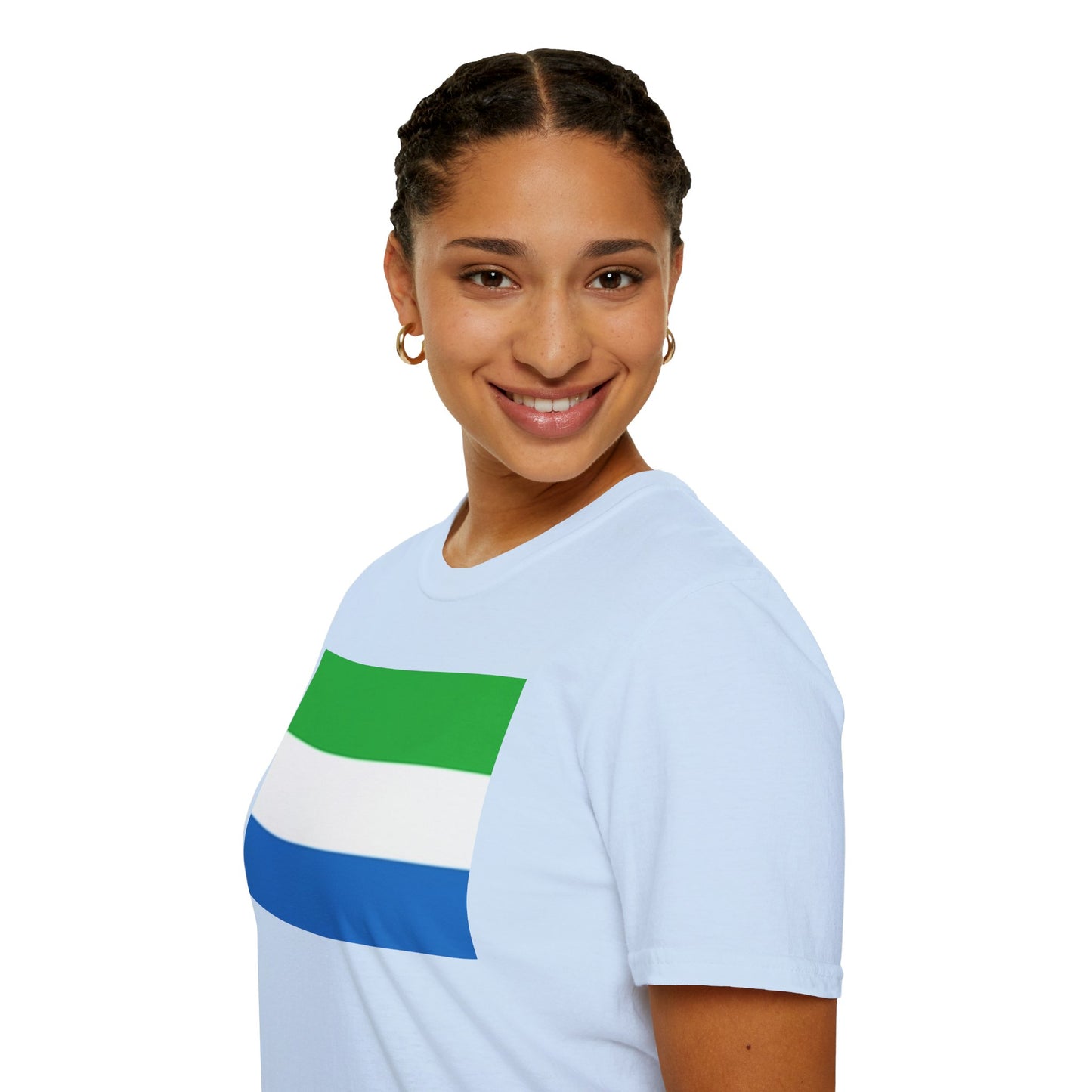 Unisex Softstyle T-Shirt -- Sierra Leone