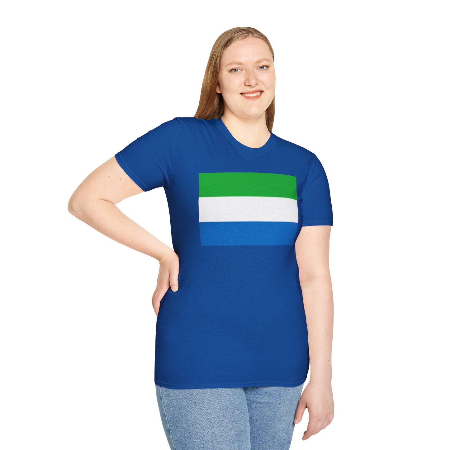 Unisex Softstyle T-Shirt -- Sierra Leone