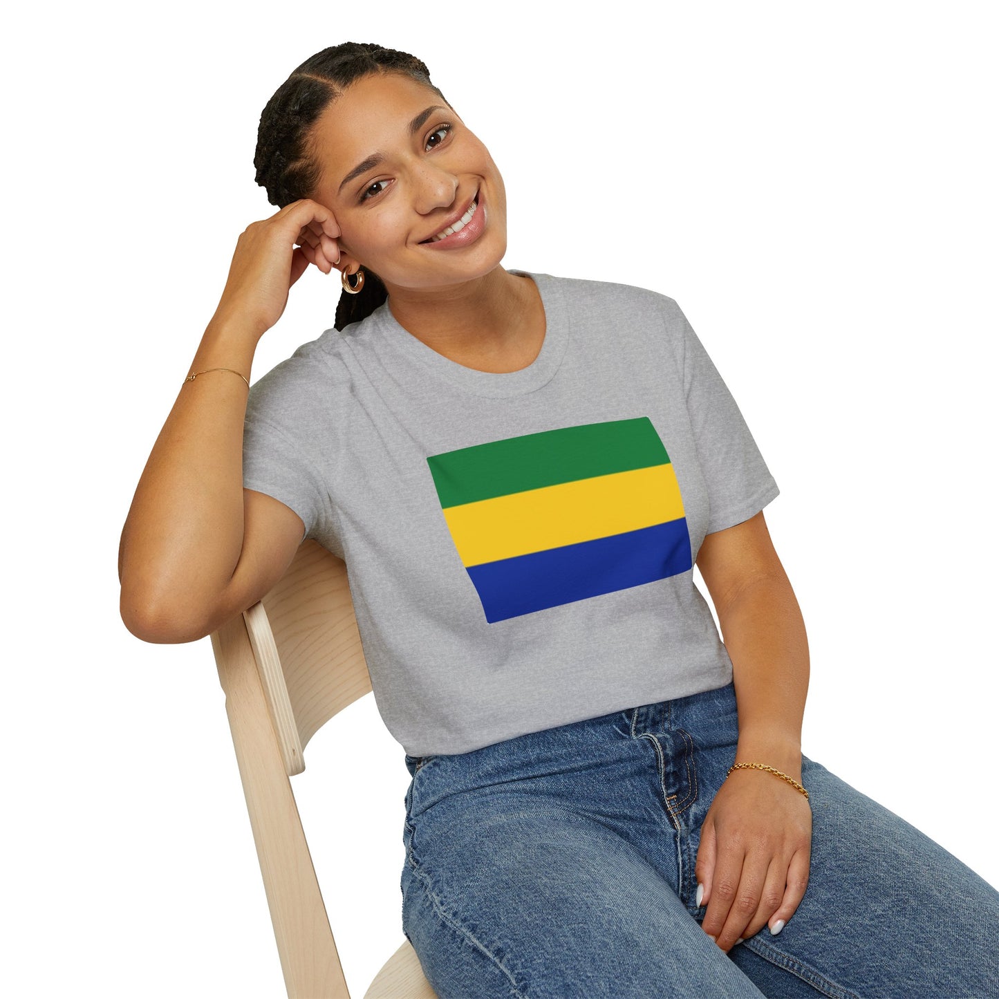 Unisex Softstyle T-Shirt -- Gabon