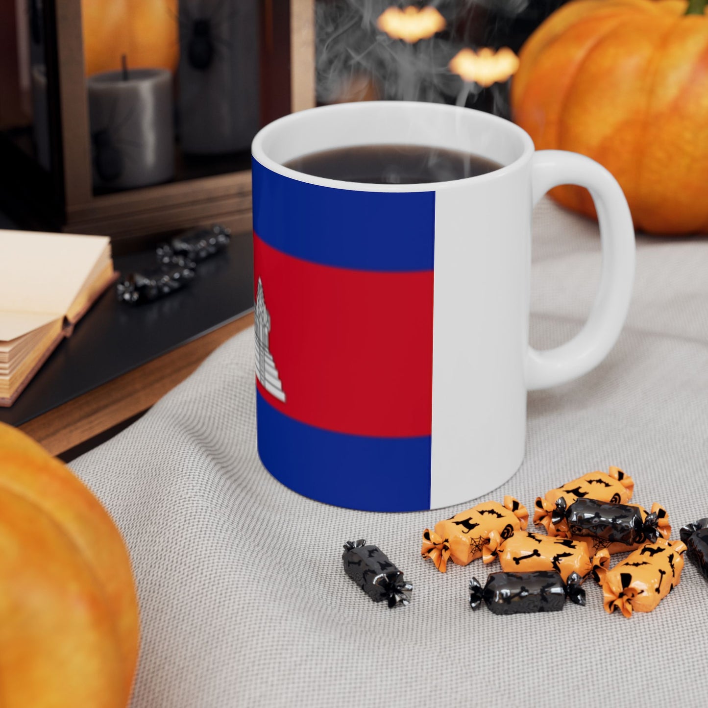 Ceramic Mug, 11oz -- Cambodia